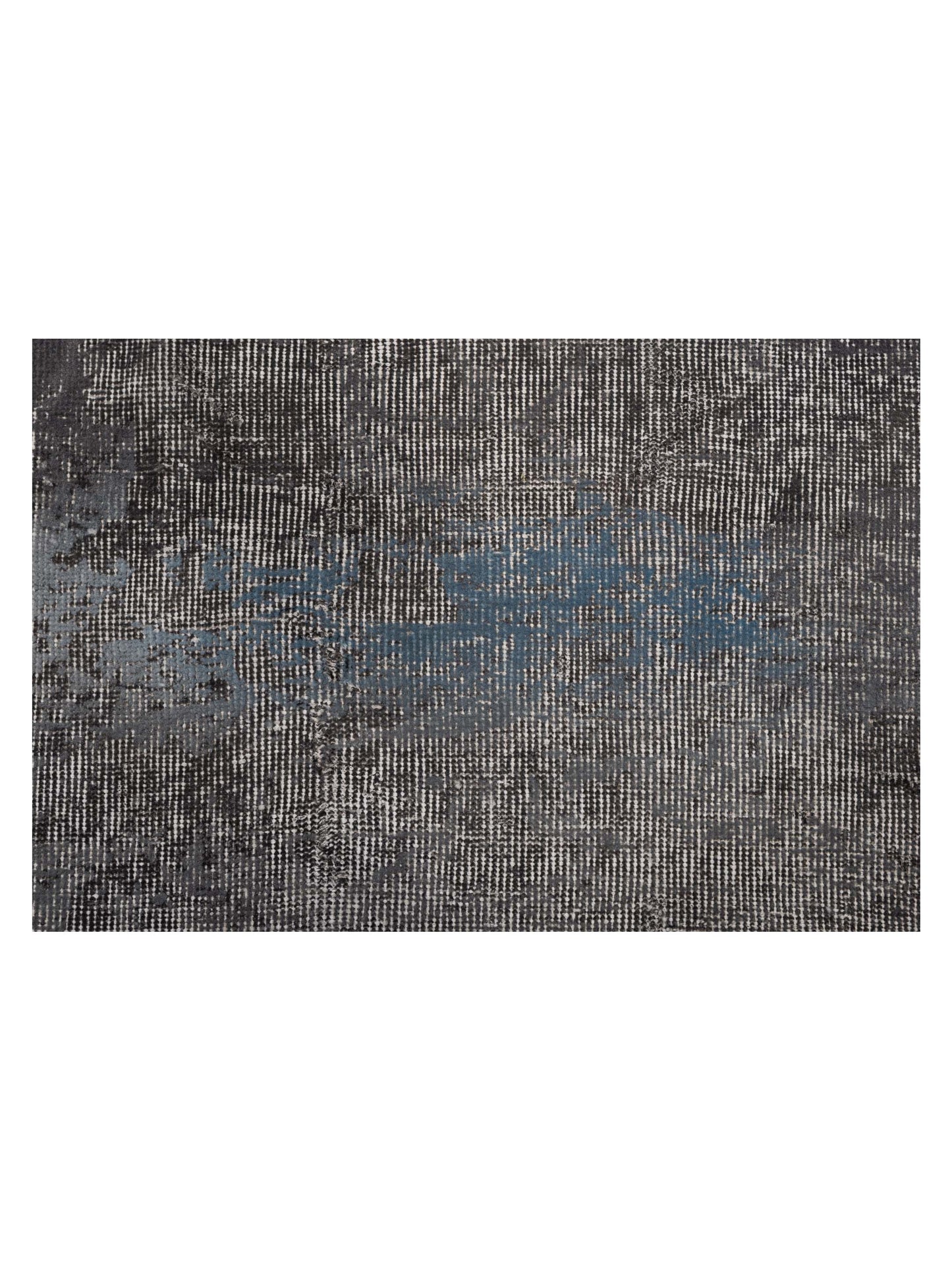 Vintage 129067 Gray 6.11x11 Hand Knotted Rug