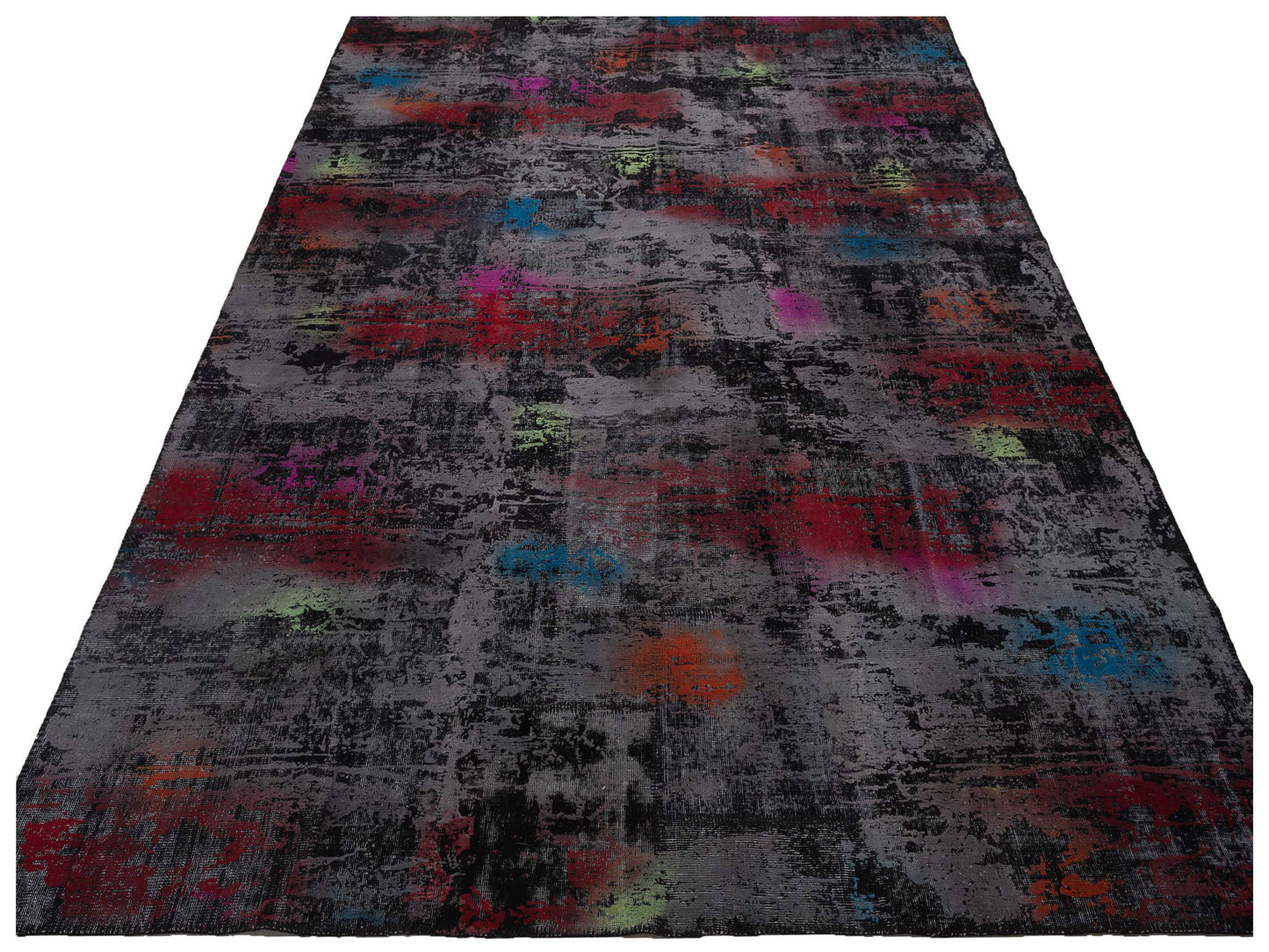 Turkish Vestige Patchwork 129068 Multi 9.10x13 Hand Knotted Rug