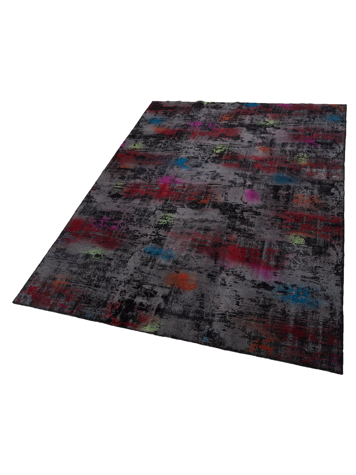 Turkish Vestige Patchwork 129068 Multi 9.10x13 Hand Knotted Rug