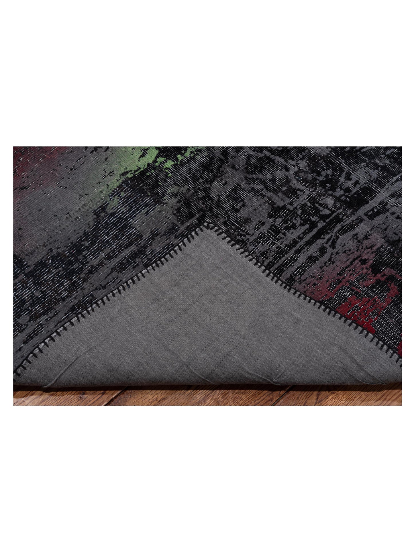 Turkish Vestige Patchwork 129068 Multi 9.10x13 Hand Knotted Rug