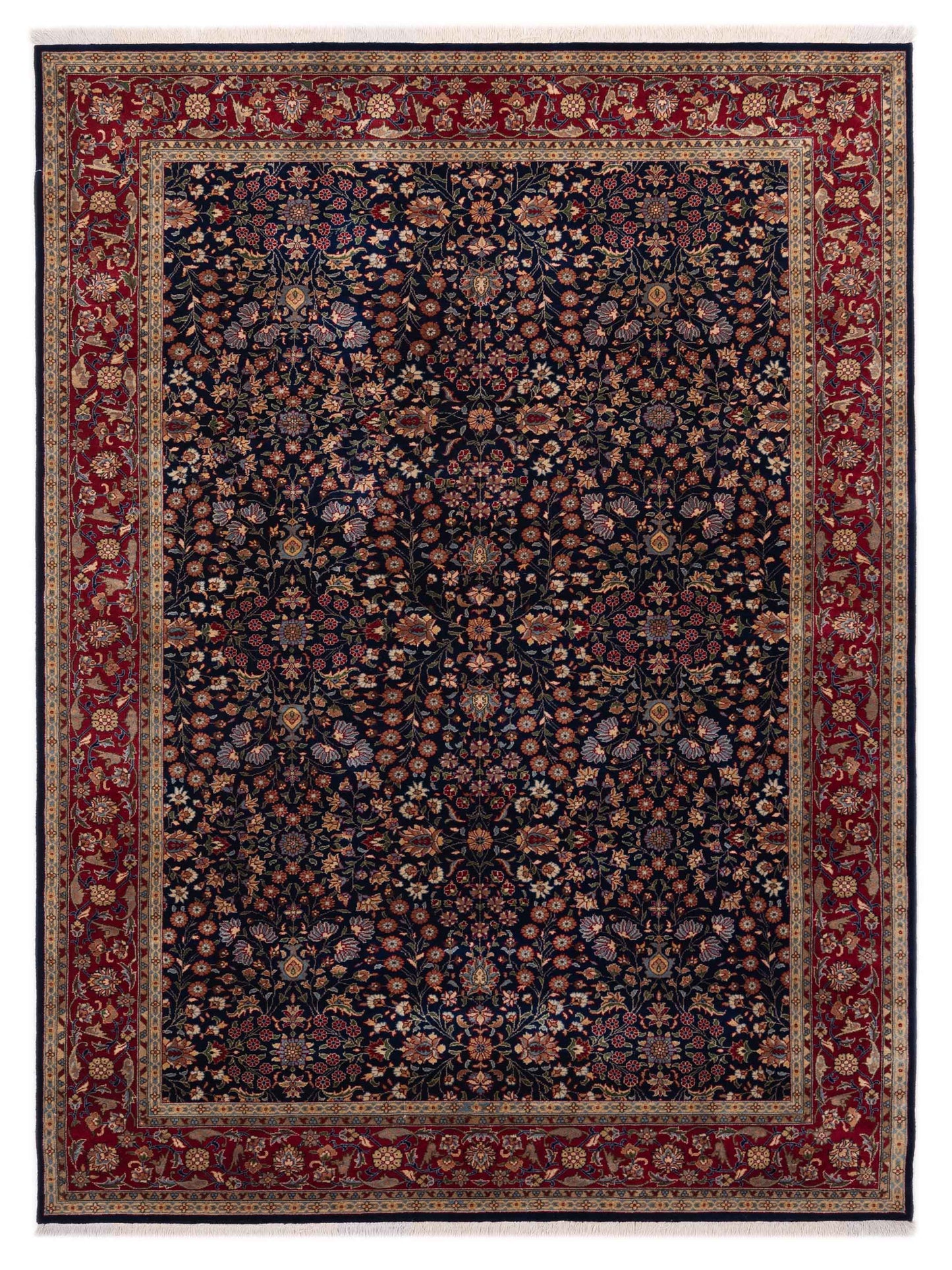 Pasha Hereke Navy Red Traditional