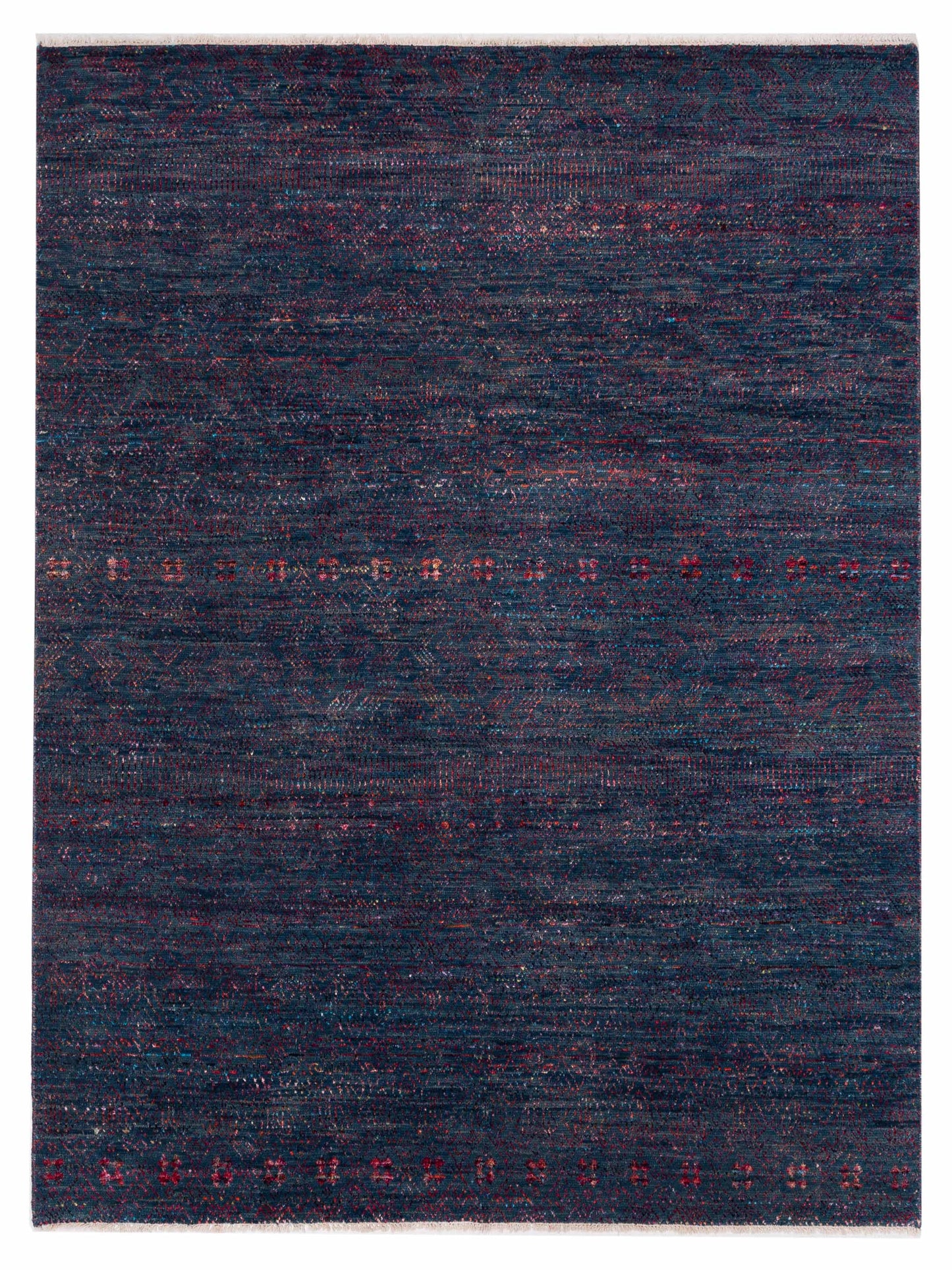 Rajpur Agra Teal Blue Transitional