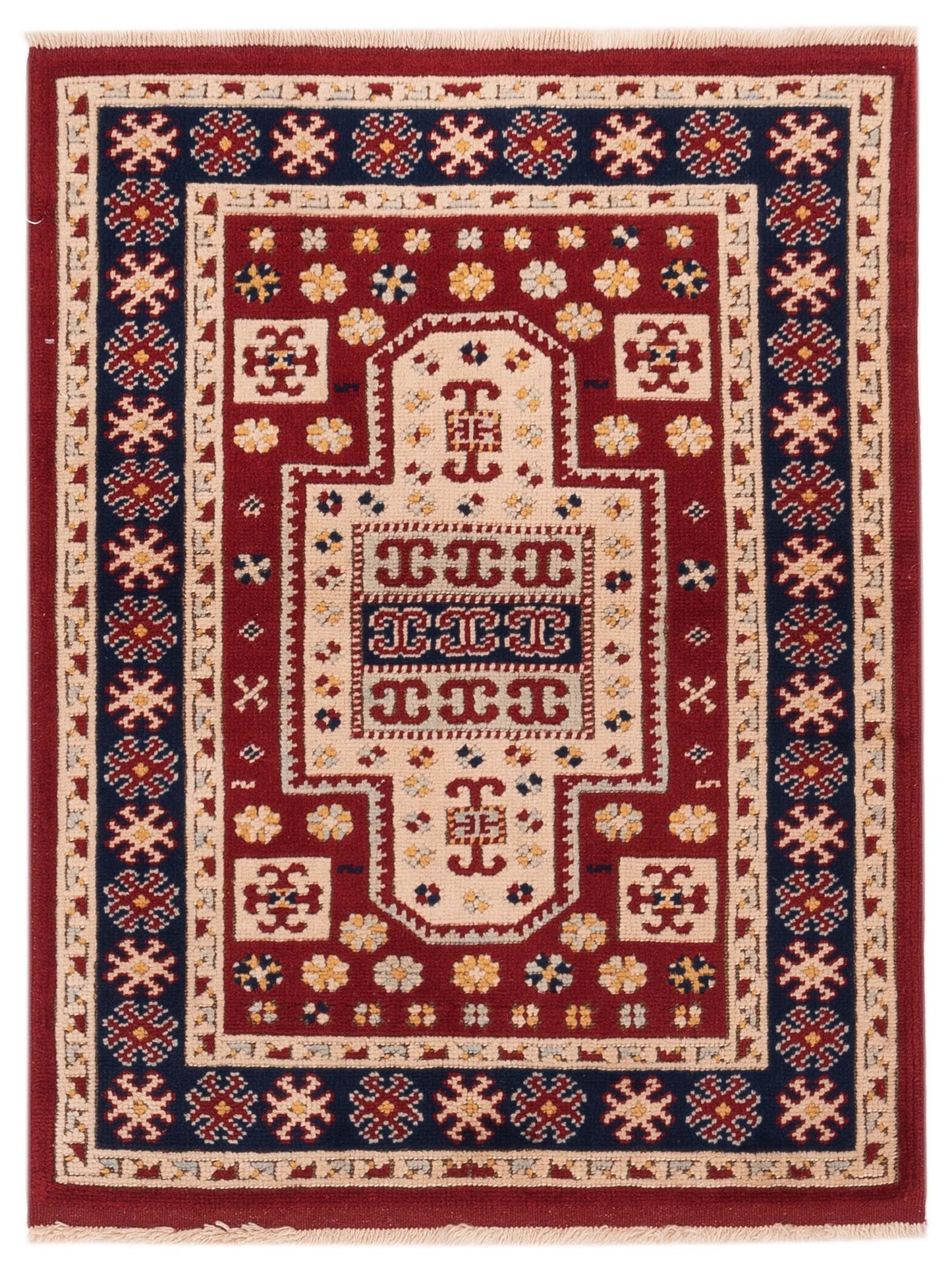 Pasha Turkish Shirwan Red Navy Traditional