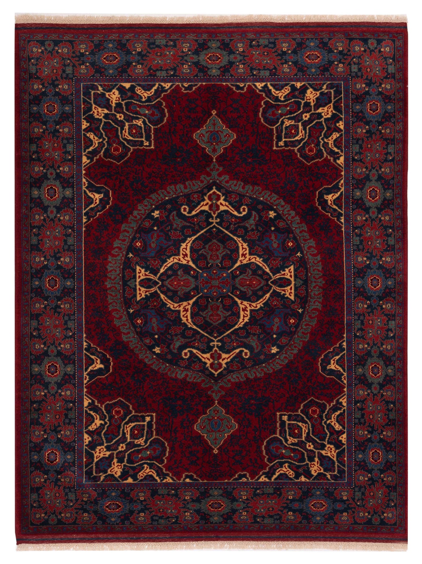 Pasha Turkish Shirwan Red Navy Traditional