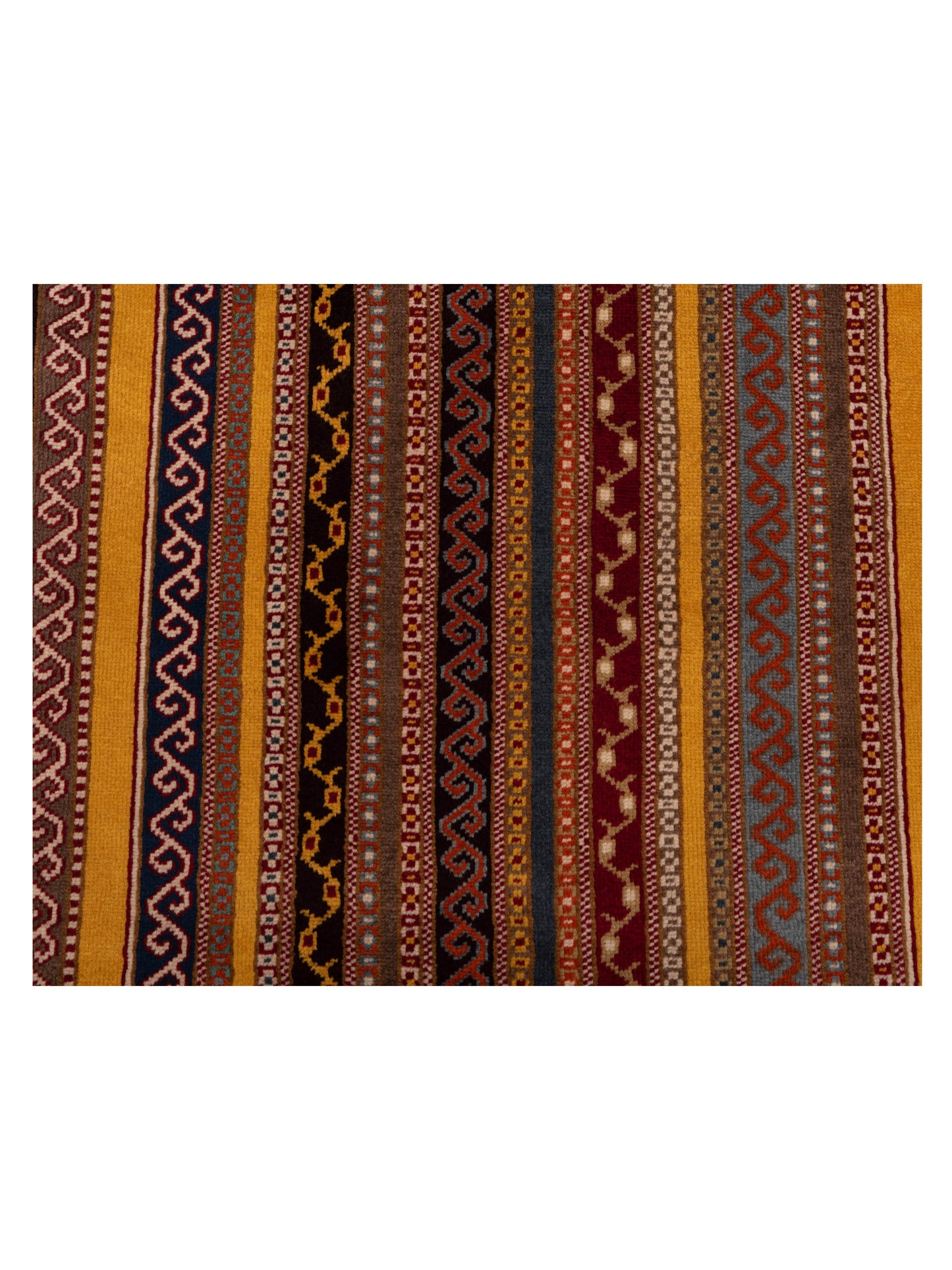 Turkish Shirwan 129739 Multi 3x4.7 Hand Knotted Rug