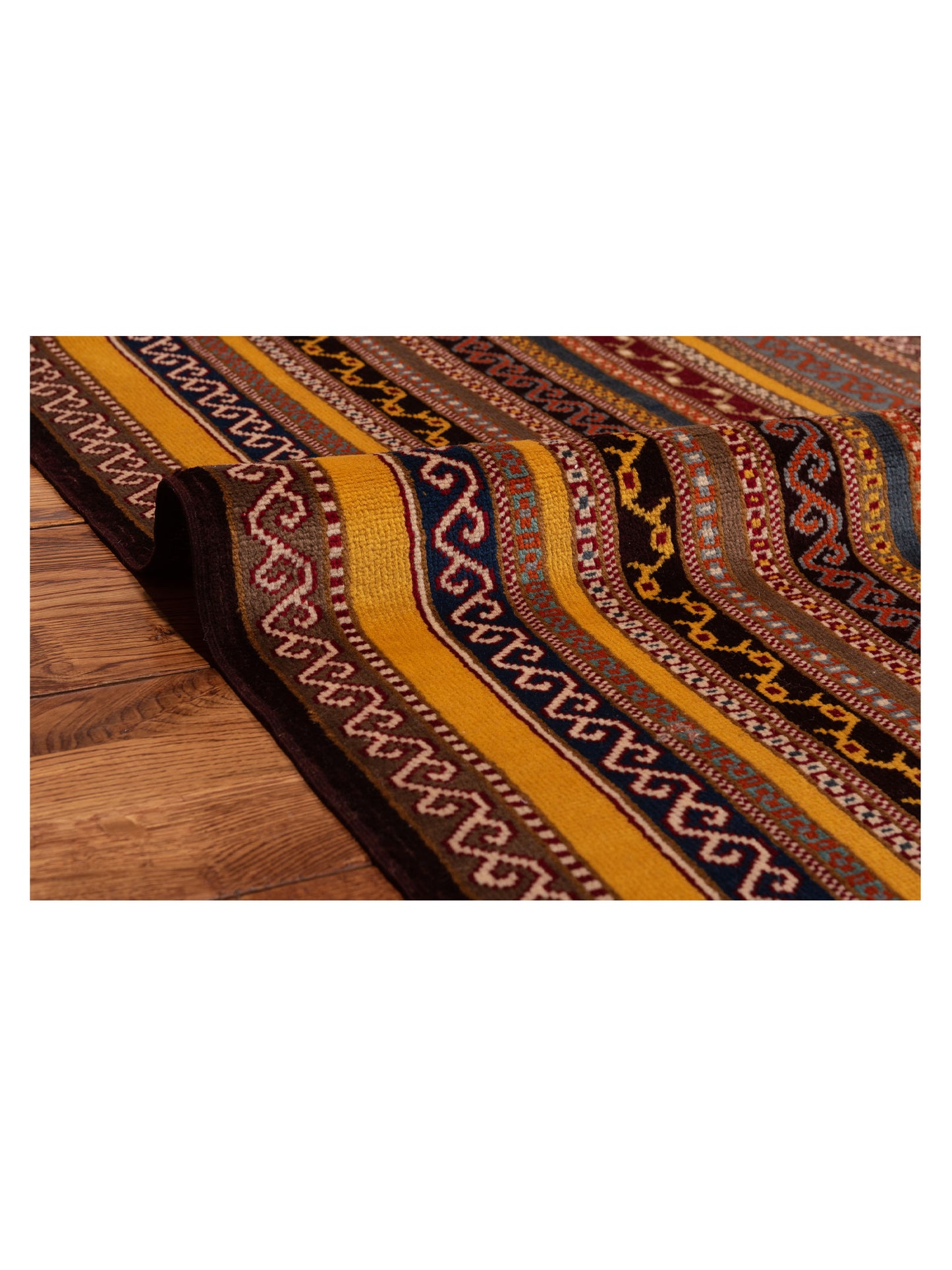 Shawl 129742 Multi 3x4.6 Hand Knotted Rug