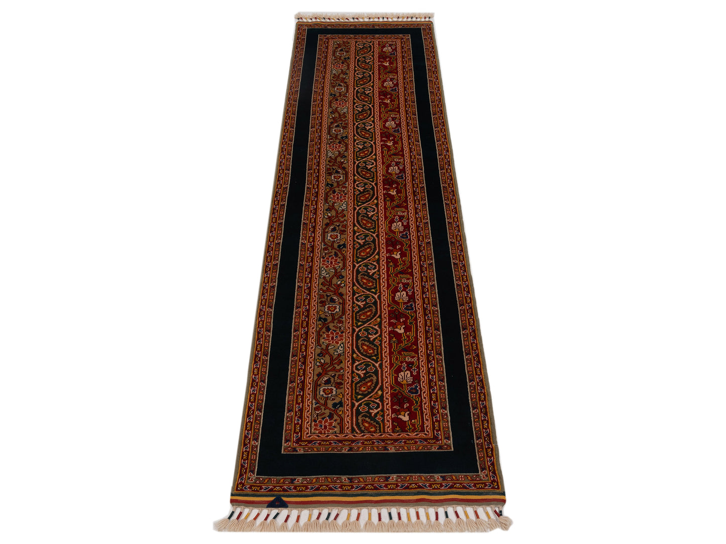 Turkish Shirwan 129746 Multi 2.10x10.2 Hand Knotted Rug