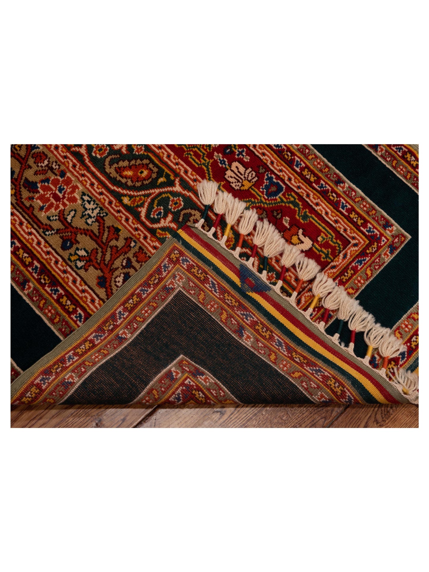 Turkish Shirwan 129746 Multi 2.10x10.2 Hand Knotted Rug