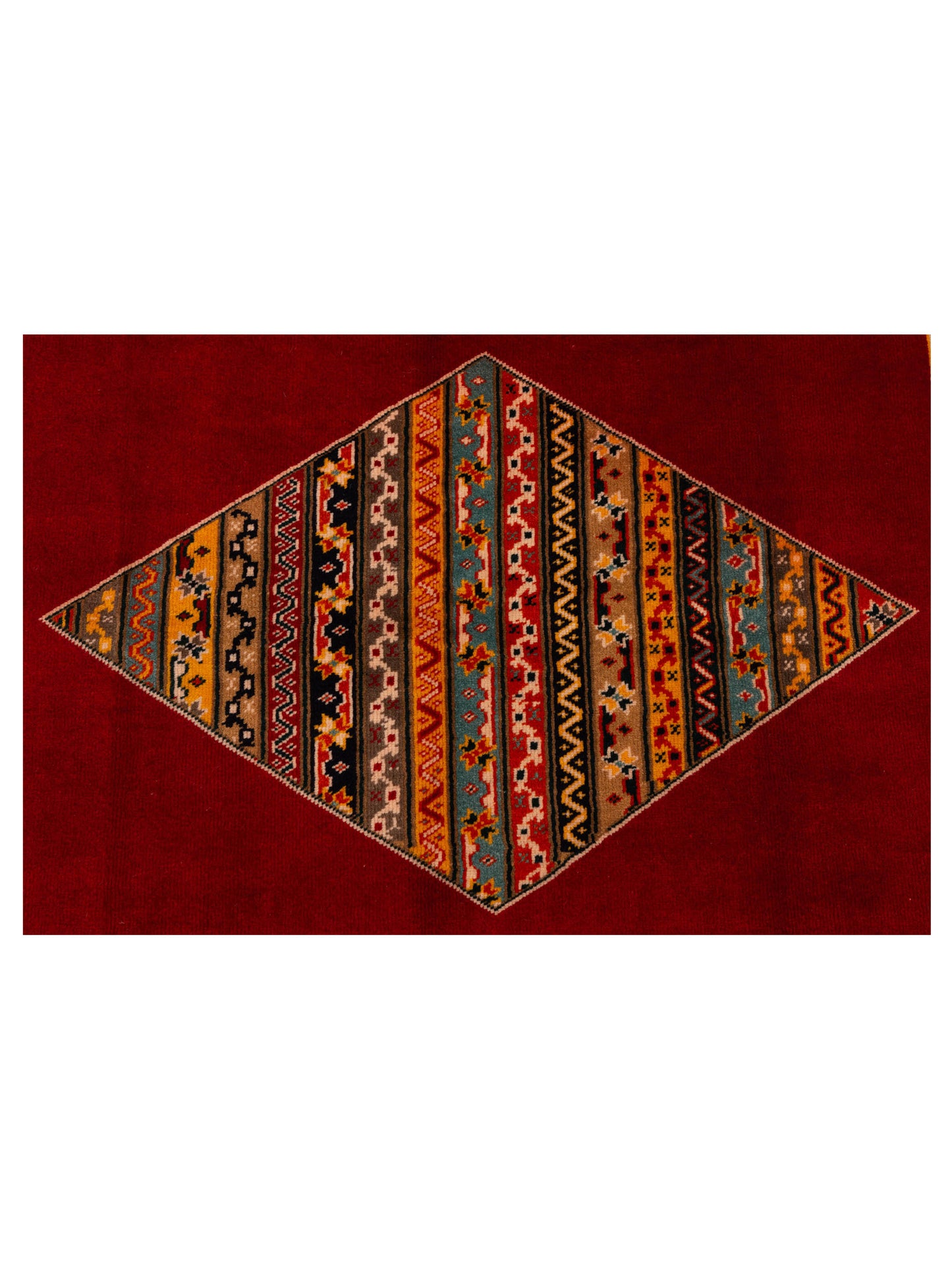 Shawl 129751 Multi 4.11x6.9 Hand Knotted Rug