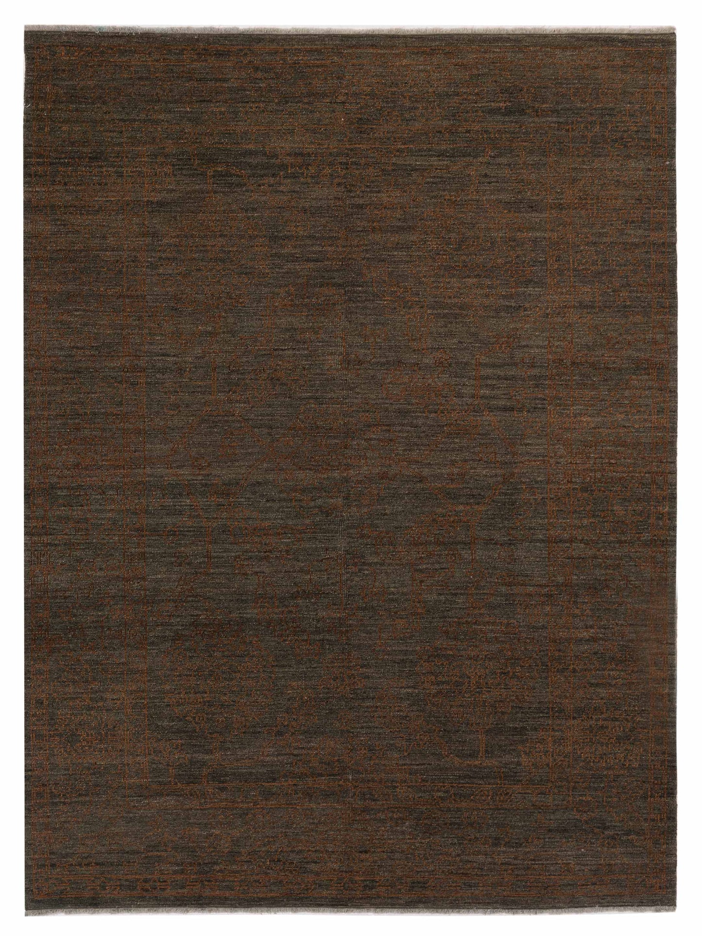 Pasha Ceyhan Teal Green Brown Transitional