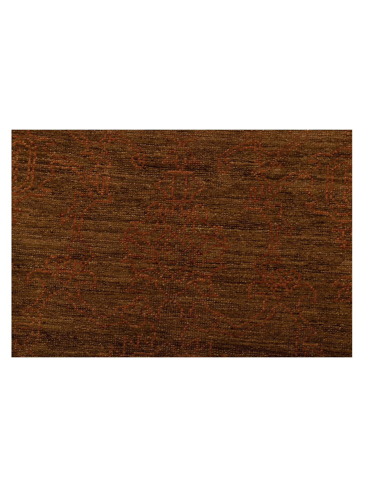 Ceyhan Jade Brown Brown 8.1x9.11 Hand Knotted Rug