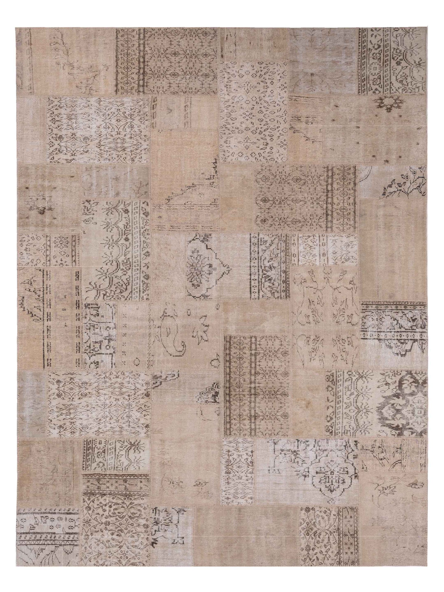Pasha Turkish Vestige Patchwork Natural Contemporary