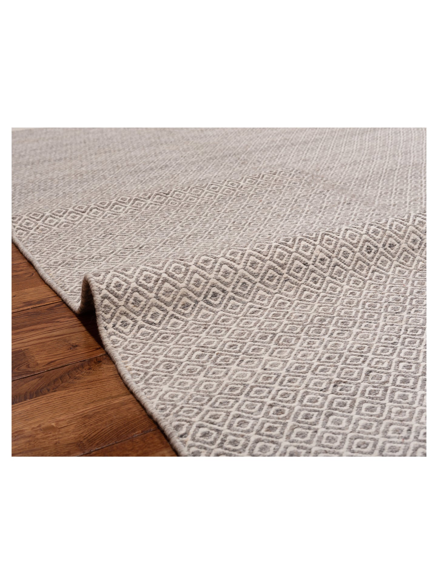Kilim Modern 129815 Gray 5x8 Hand Woven Rug