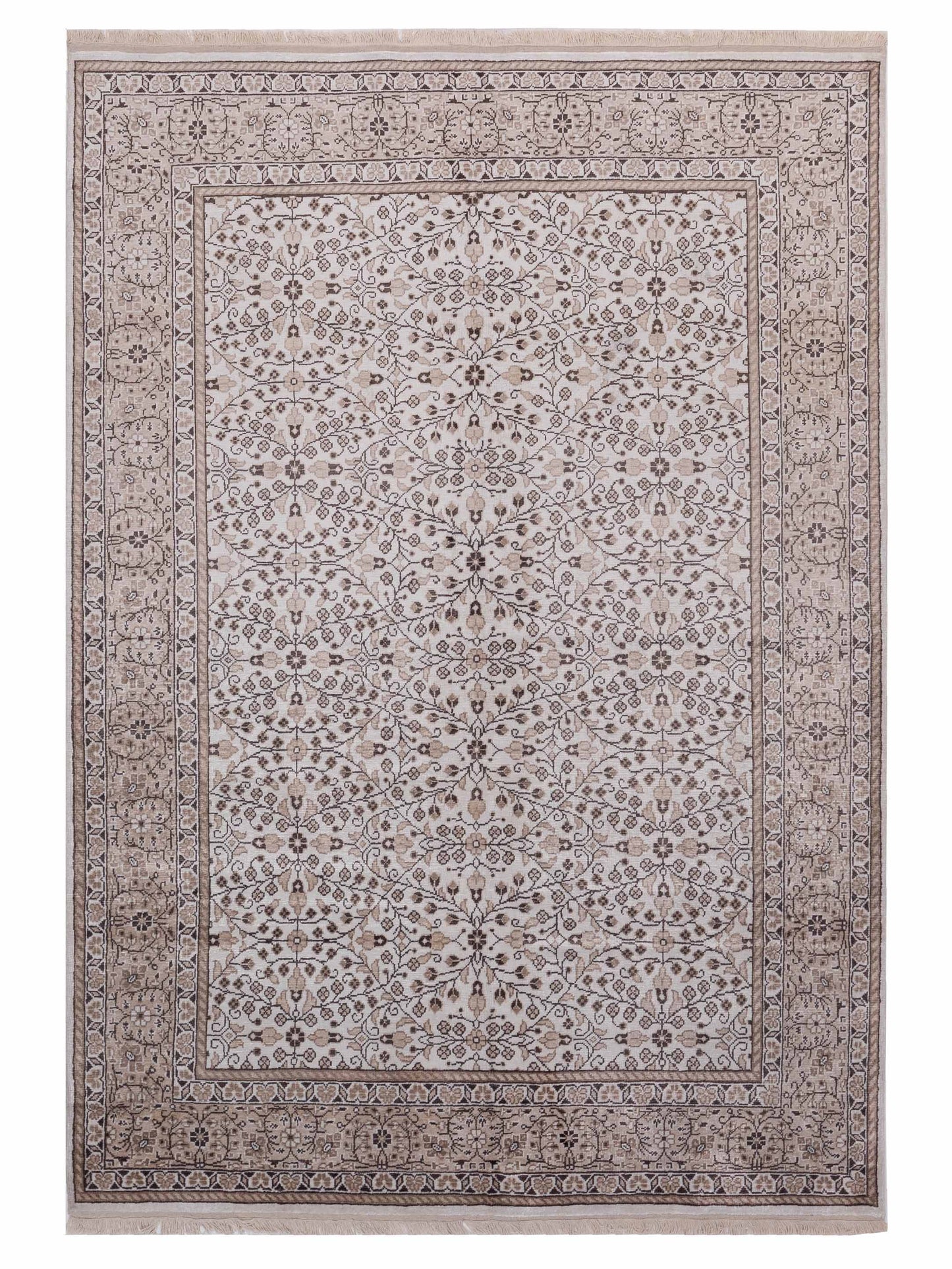 Pasha Kayseri Ivory Beige Traditional
