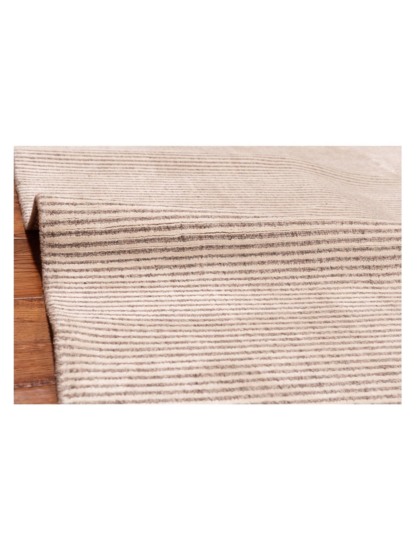 Himalayan 130067 Brown Ivory 5x8.1 Hand Knotted Rug