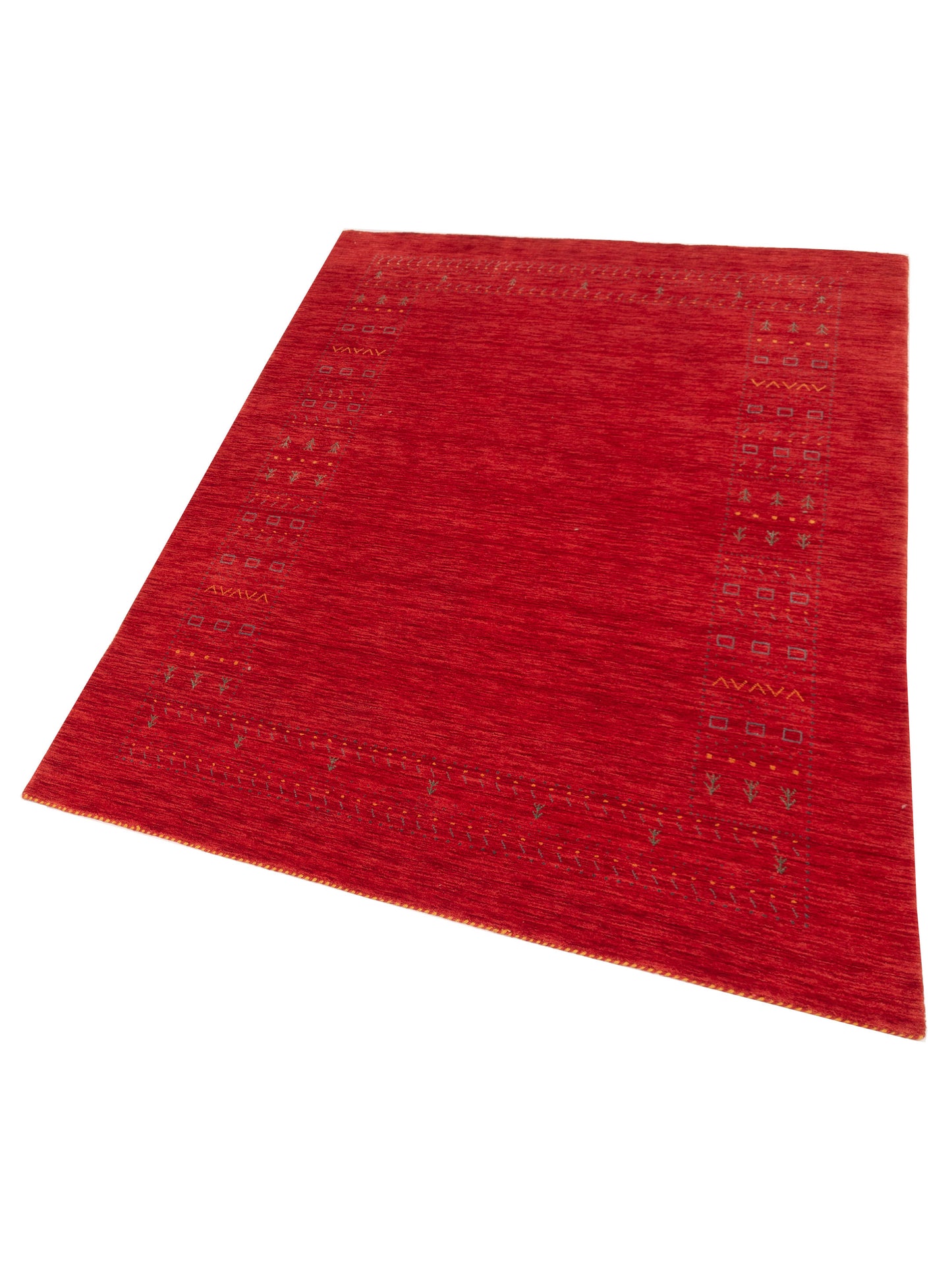 Himalayan 130072 Red 5.1x7.10 Hand Knotted Rug