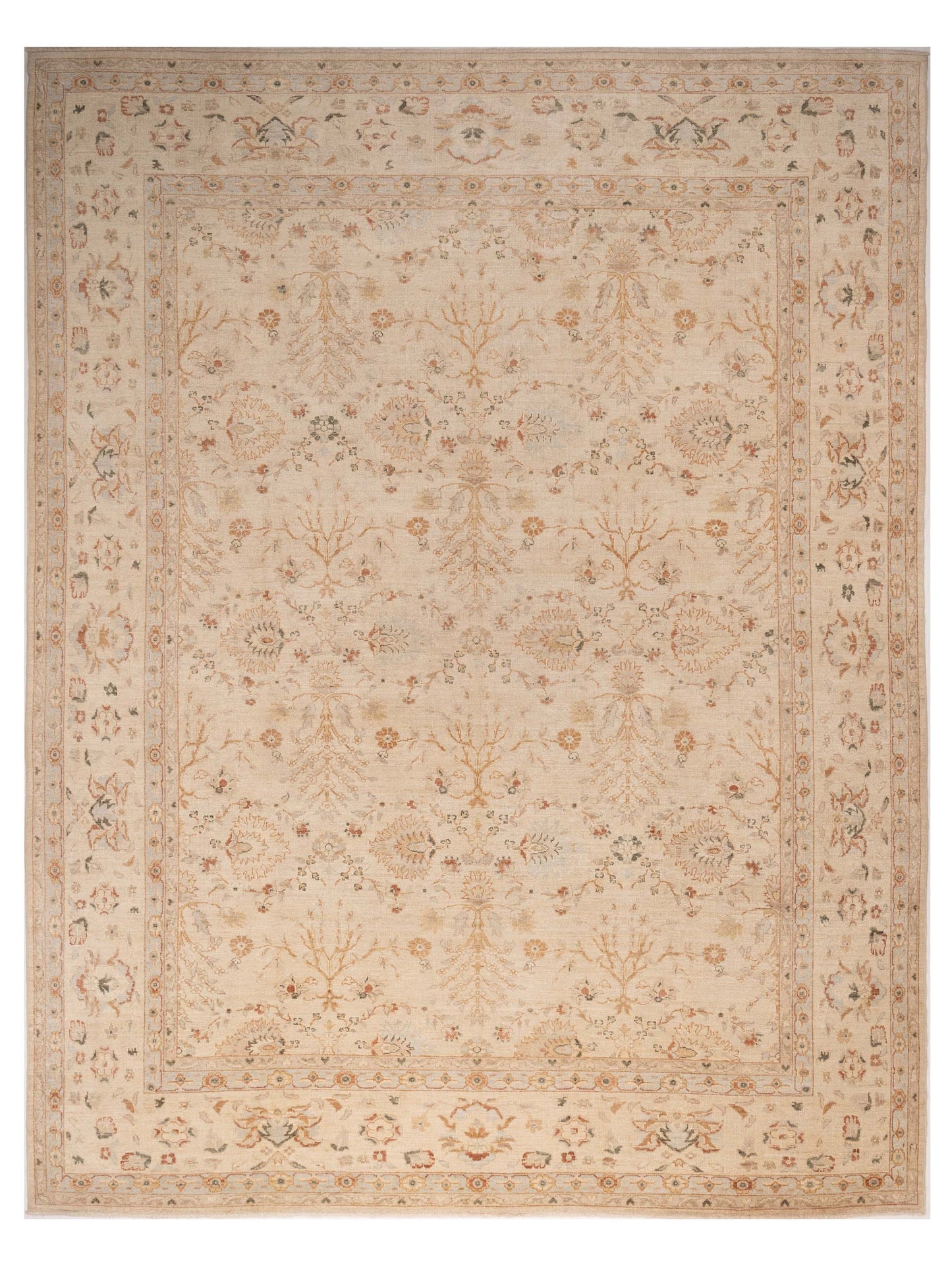 Anadol Angora Oushak Ivory Ivory Traditional