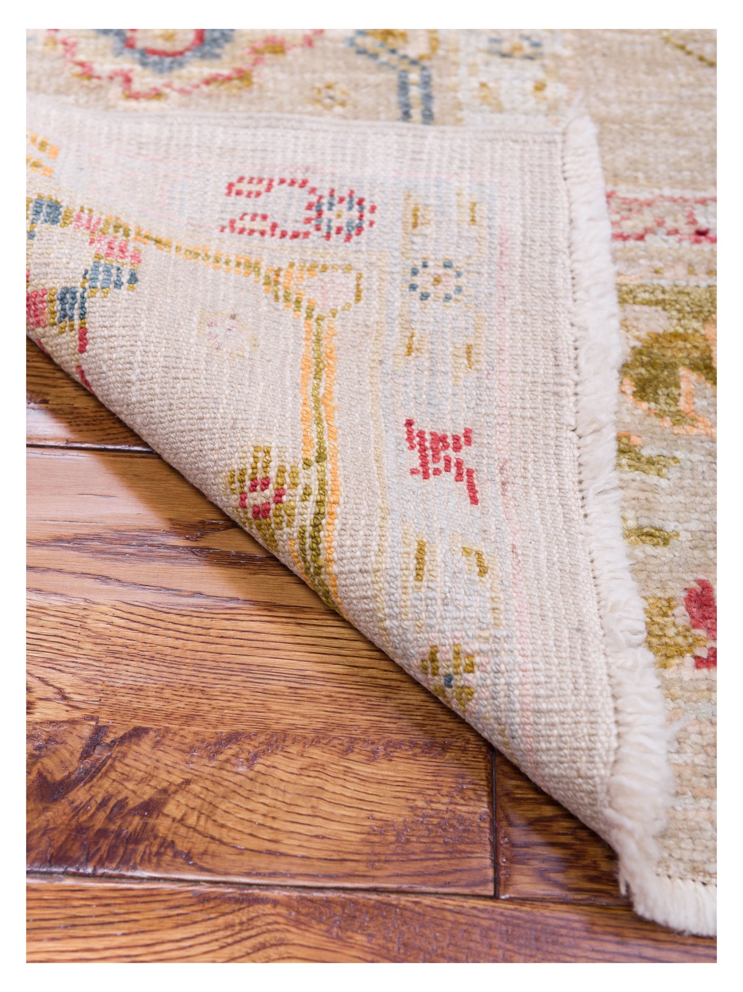 Angora Oushak 130170 Silver Silver 8.3x9.10 Hand Knotted Rug