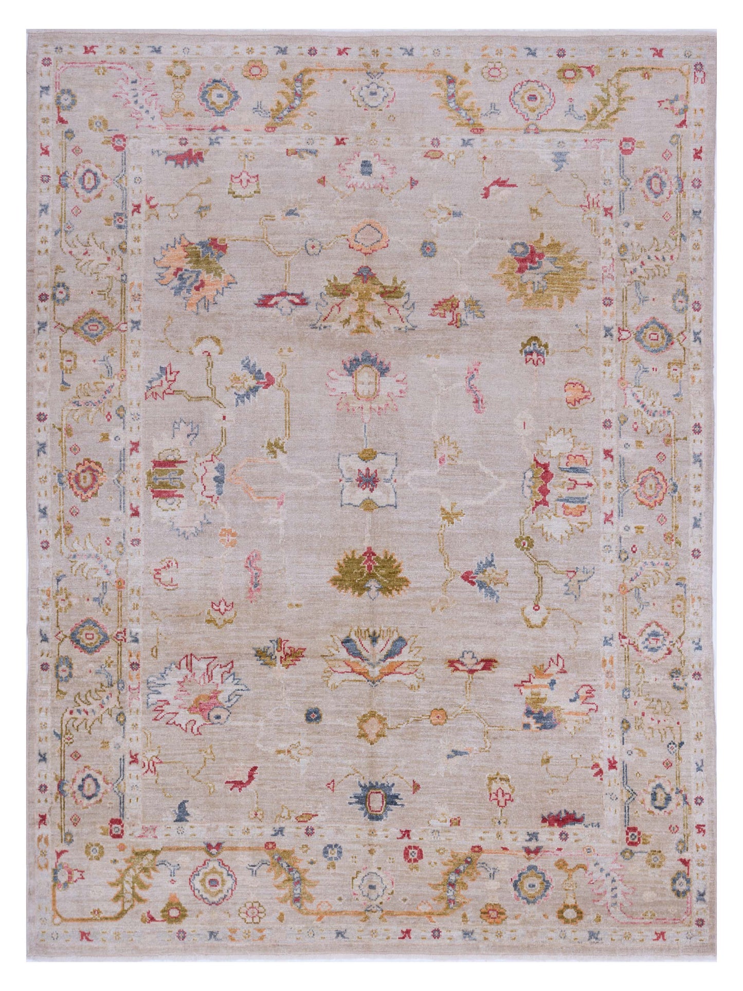 Anadol Angora Oushak  Silver Silver Traditional