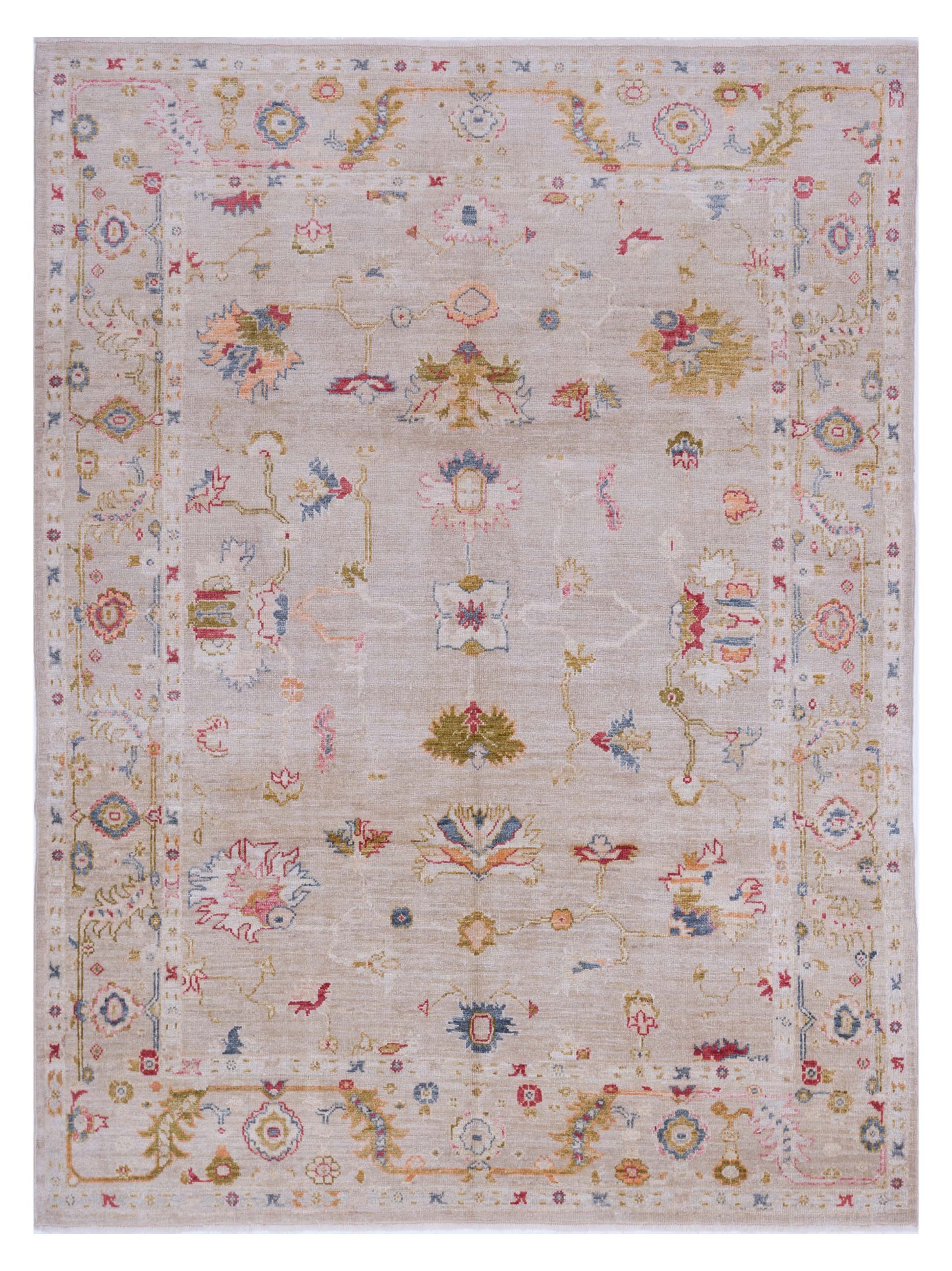 Anadol Angora Oushak  Silver Silver Traditional