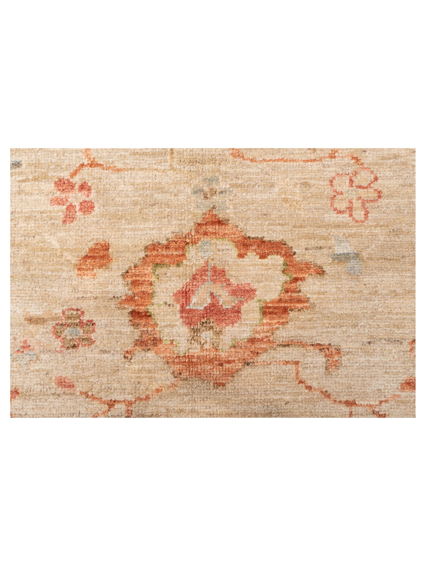 Angora Oushak 130295 Silver Silver 8.4x10.4 Hand Knotted Rug