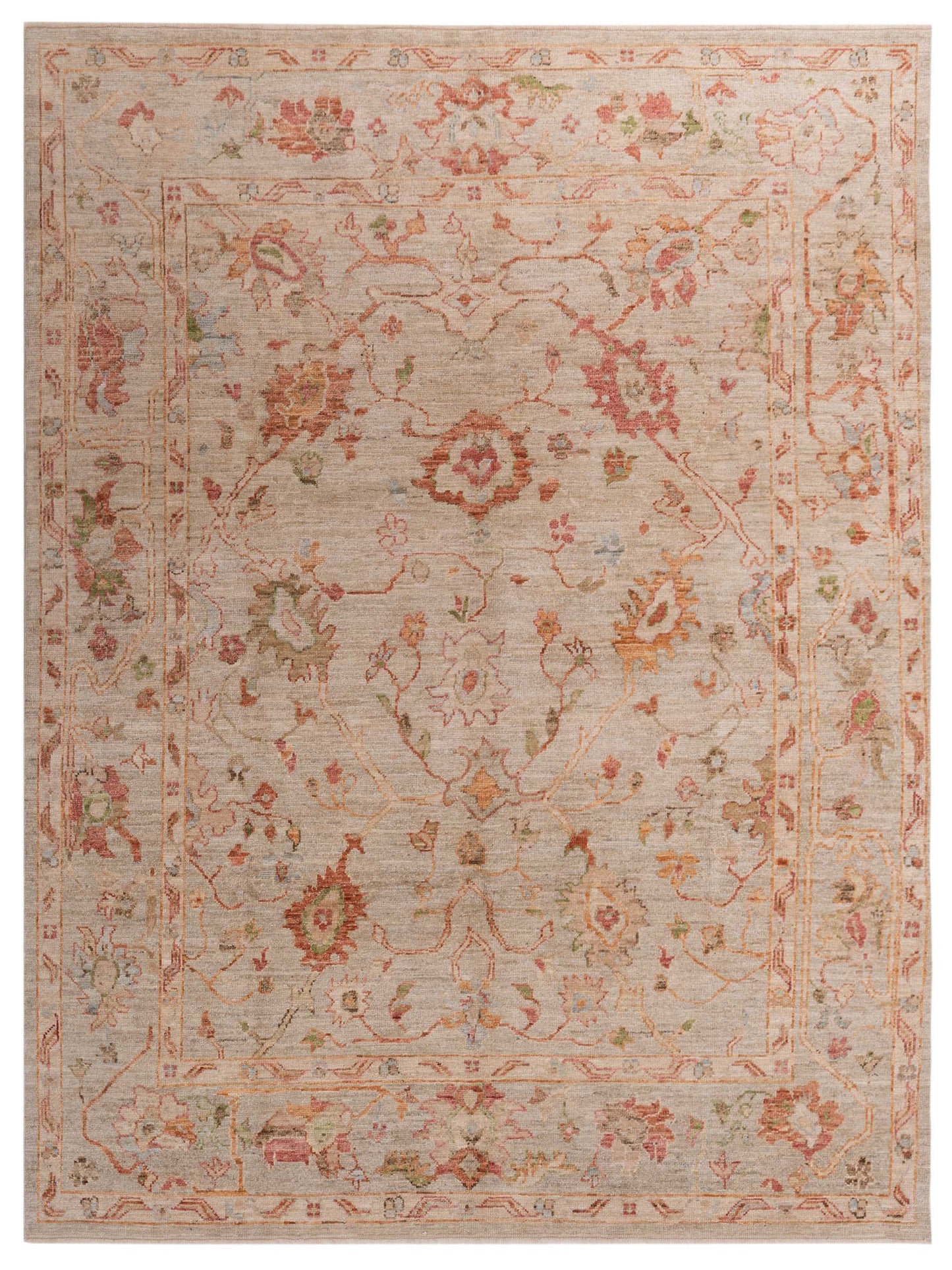 Anadol Angora Oushak Silver Silver Traditional