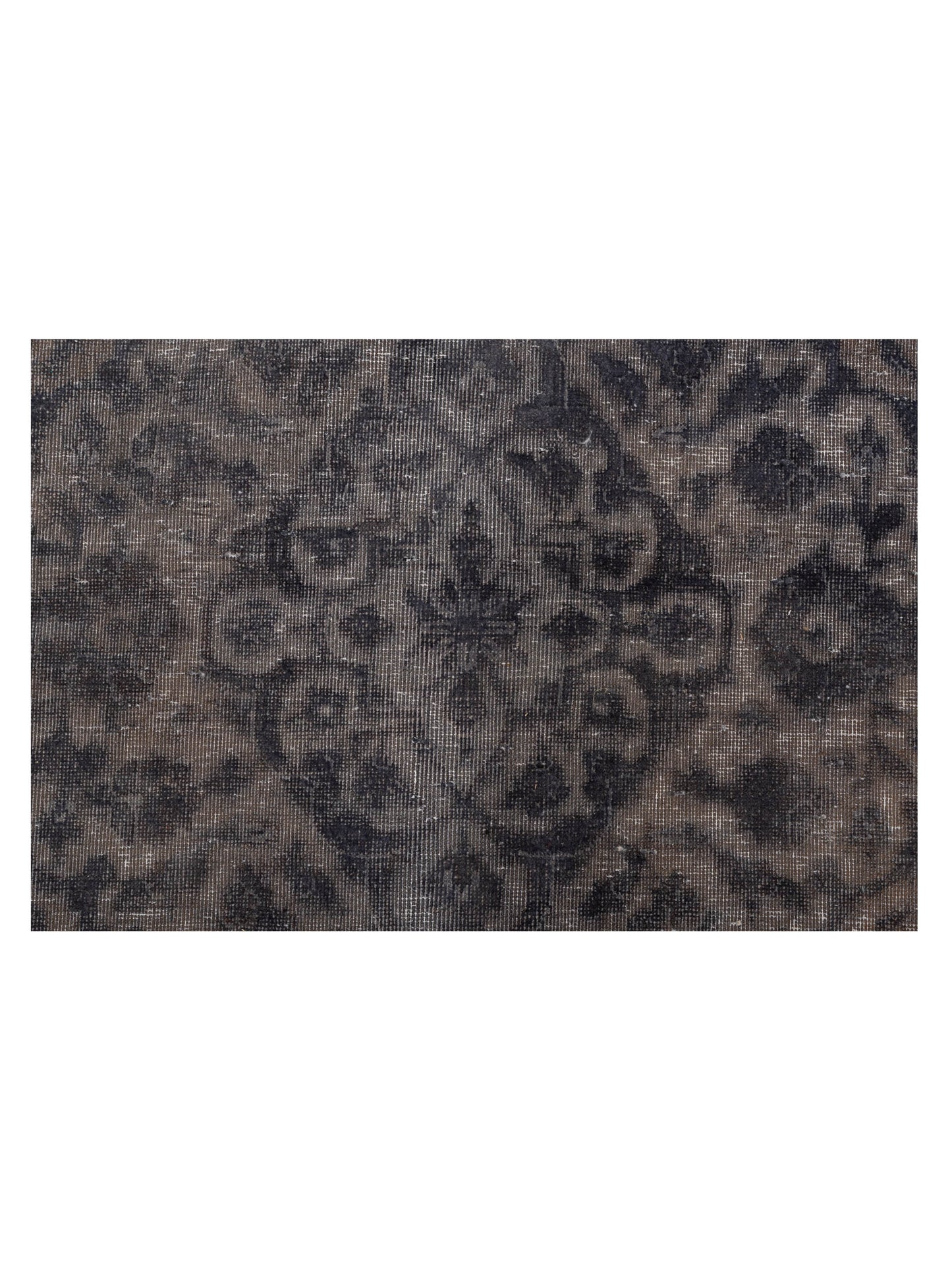 Vintage 130316 Gray 8.3x11.9 Hand Knotted Rug