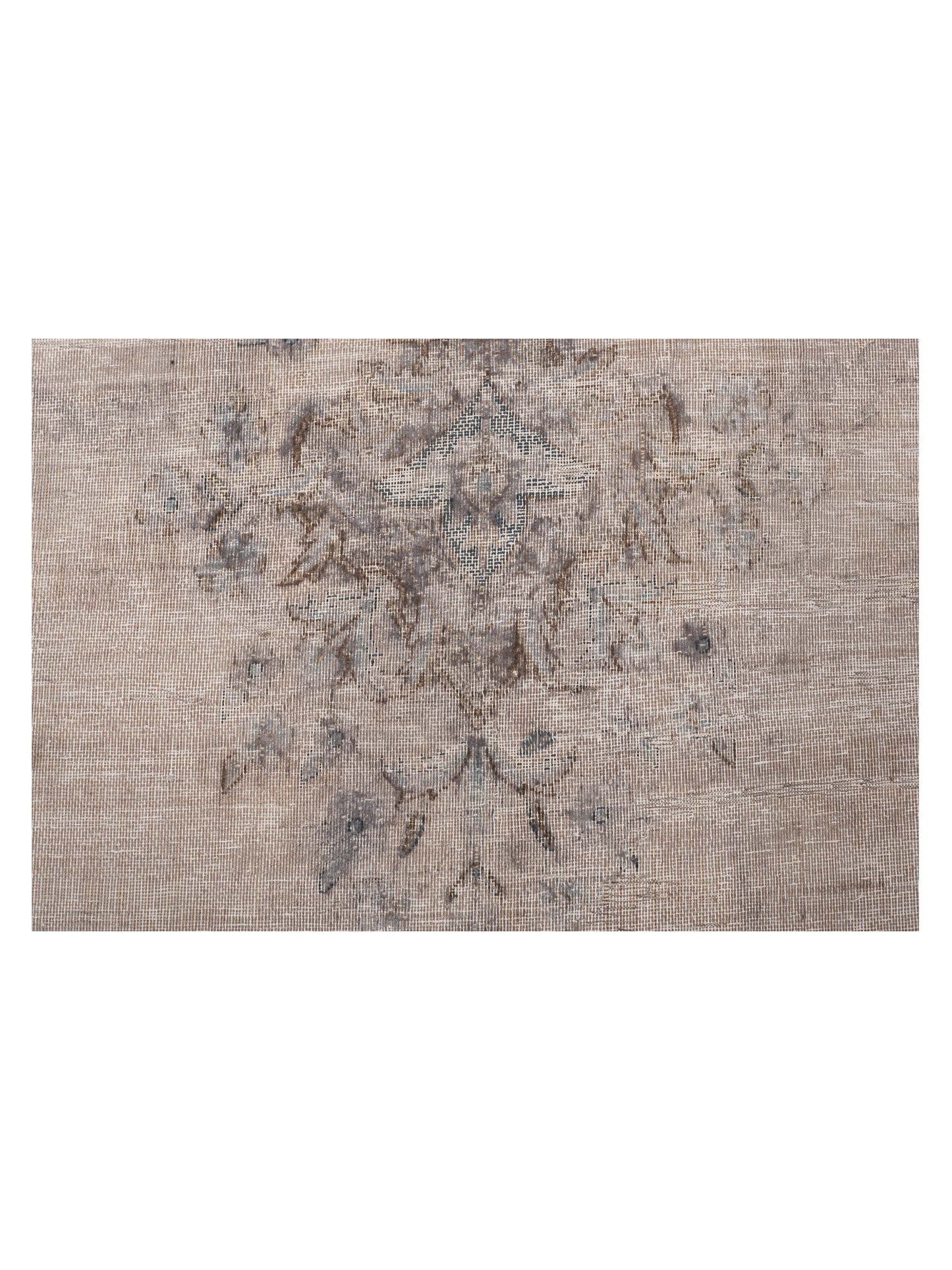 Vintage 130323 Light Gray 9.6x12.10 Hand Knotted Rug