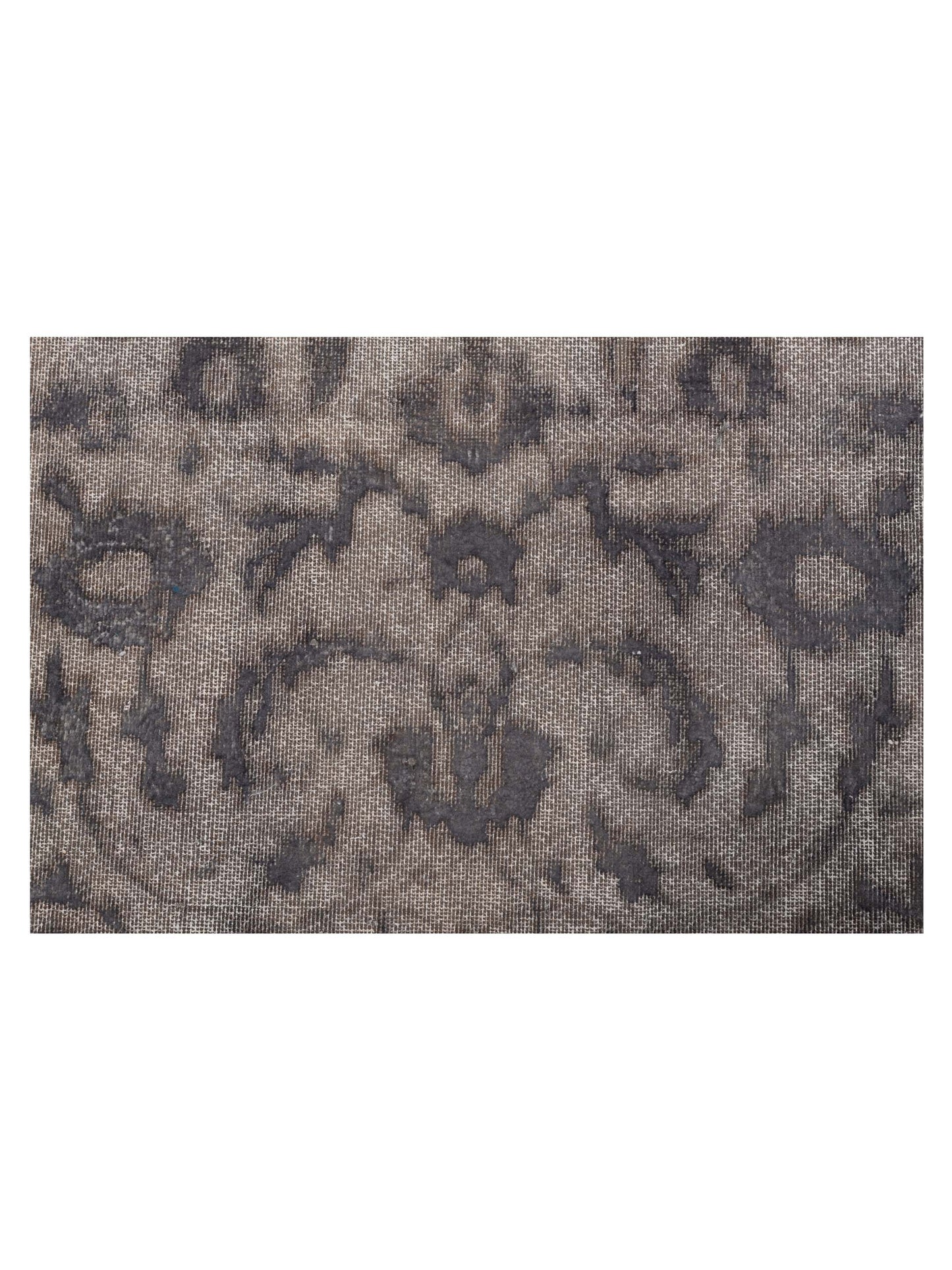 Vintage 130331 Gray 9.9x13 Hand Knotted Rug
