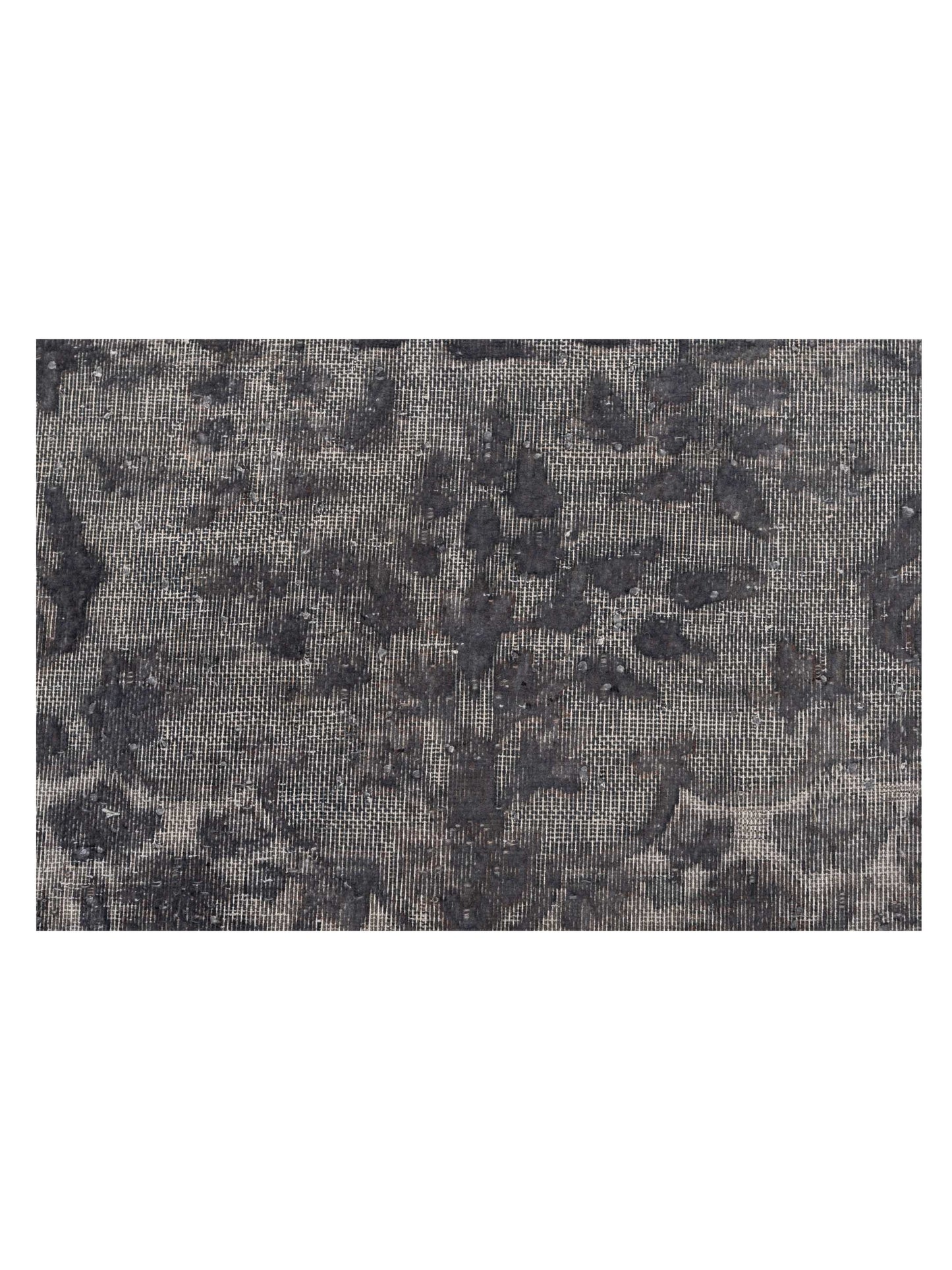 Vintage 130353 Gray 9.9x12.11 Hand Knotted Rug