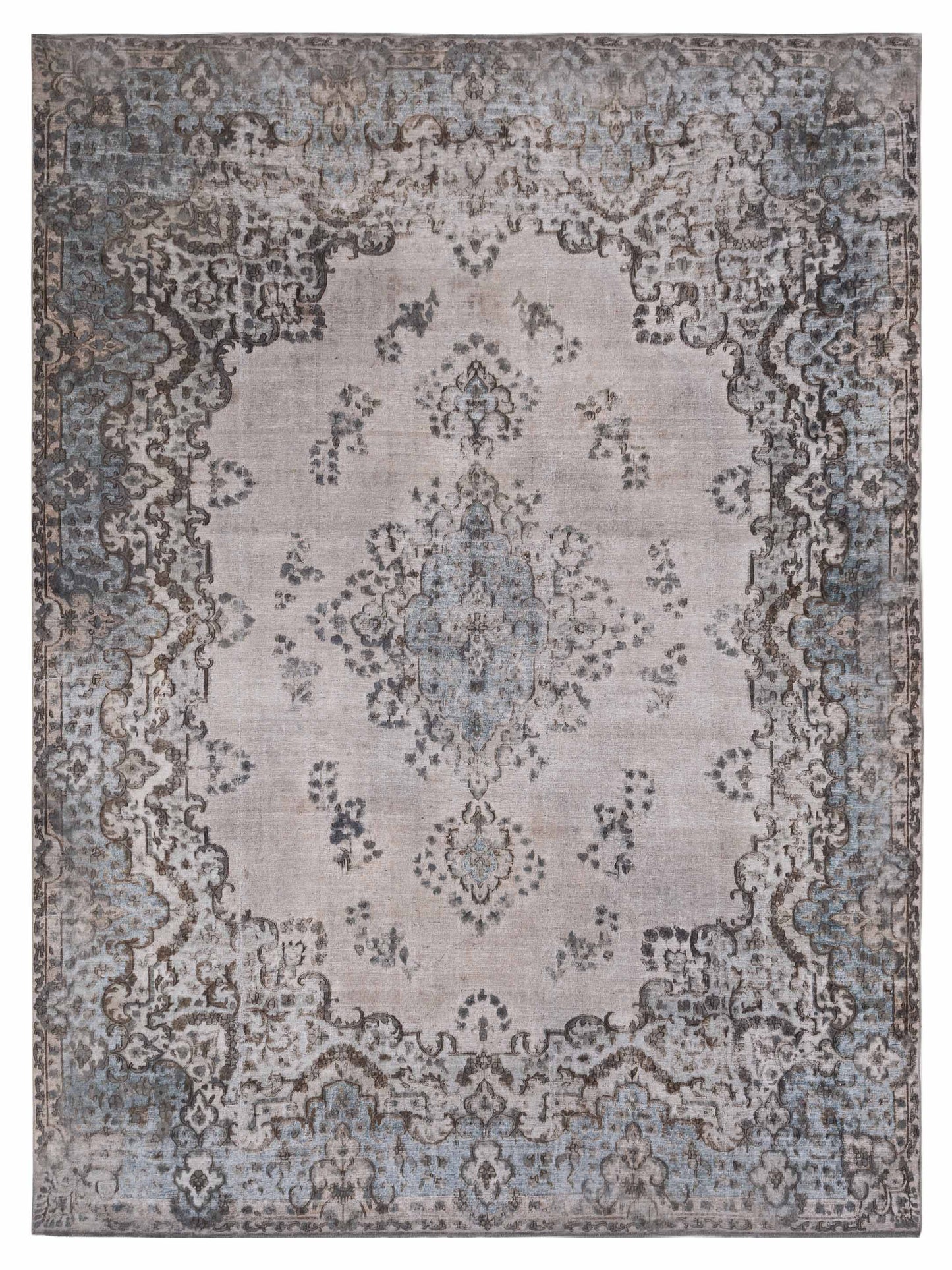 Pasha Vintage Light Gray Gray Contemporary