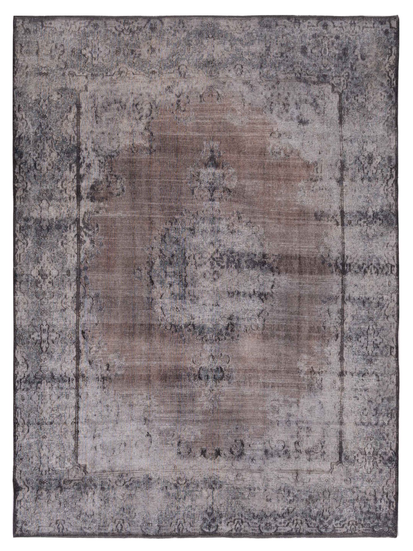 Pasha Vintage Dark Gray Gray Contemporary