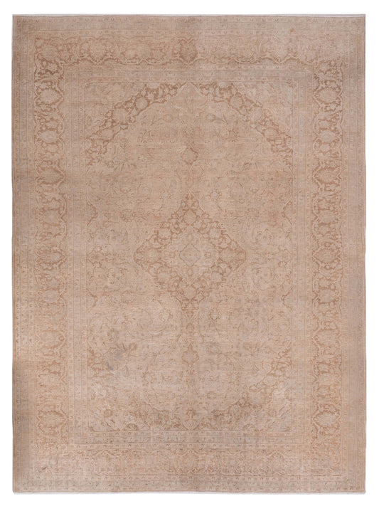 Pasha Vintage  Cream Brown Contemporary