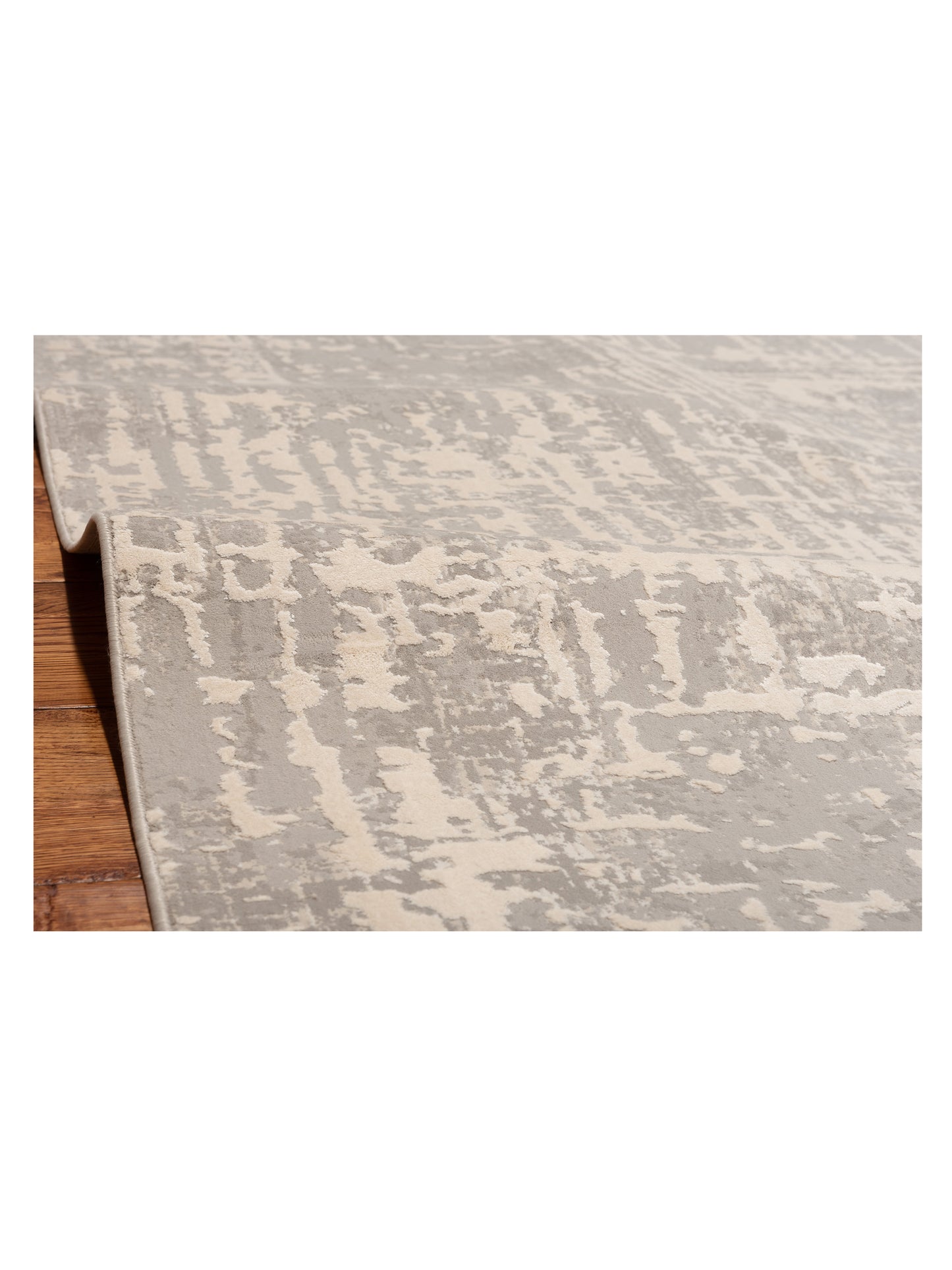 Palermo 130392 Silver Ivory 6.7x9.6 Machine Made Rug