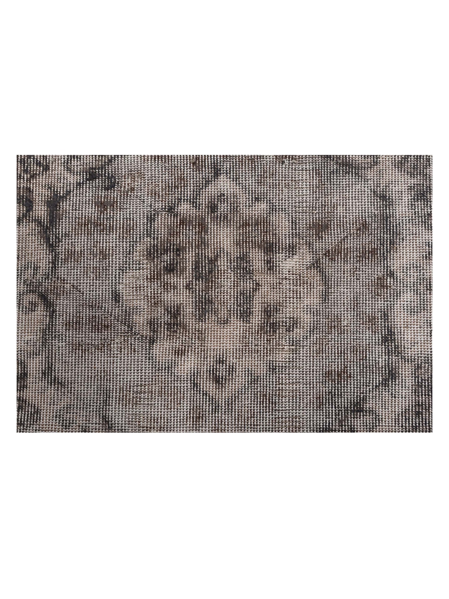 Turkish Vestige Patchwork 130947 Gray 10x13.11 Hand Knotted Rug
