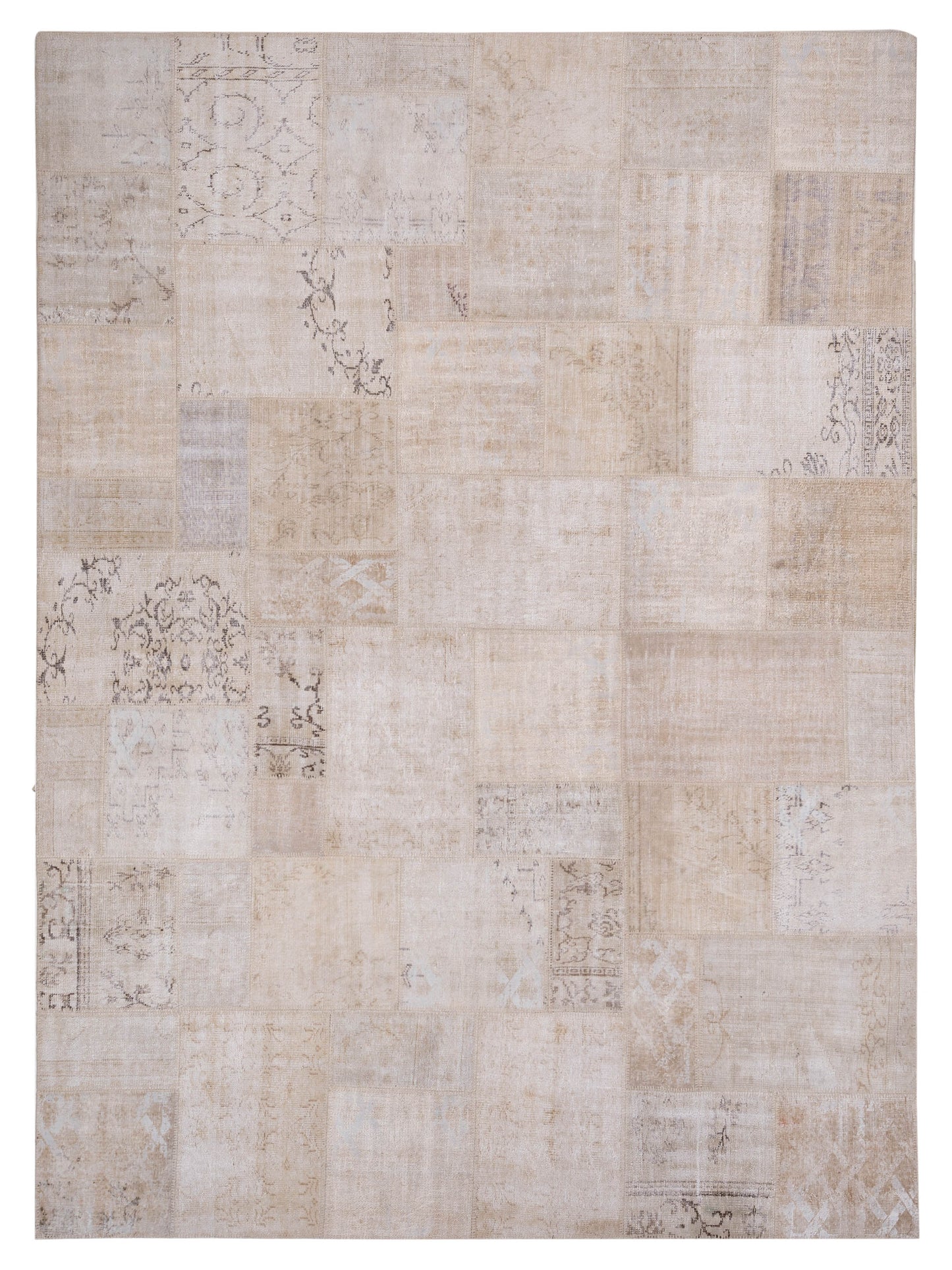 Pasha Turkish Vestige Patchwork Natural Contemporary