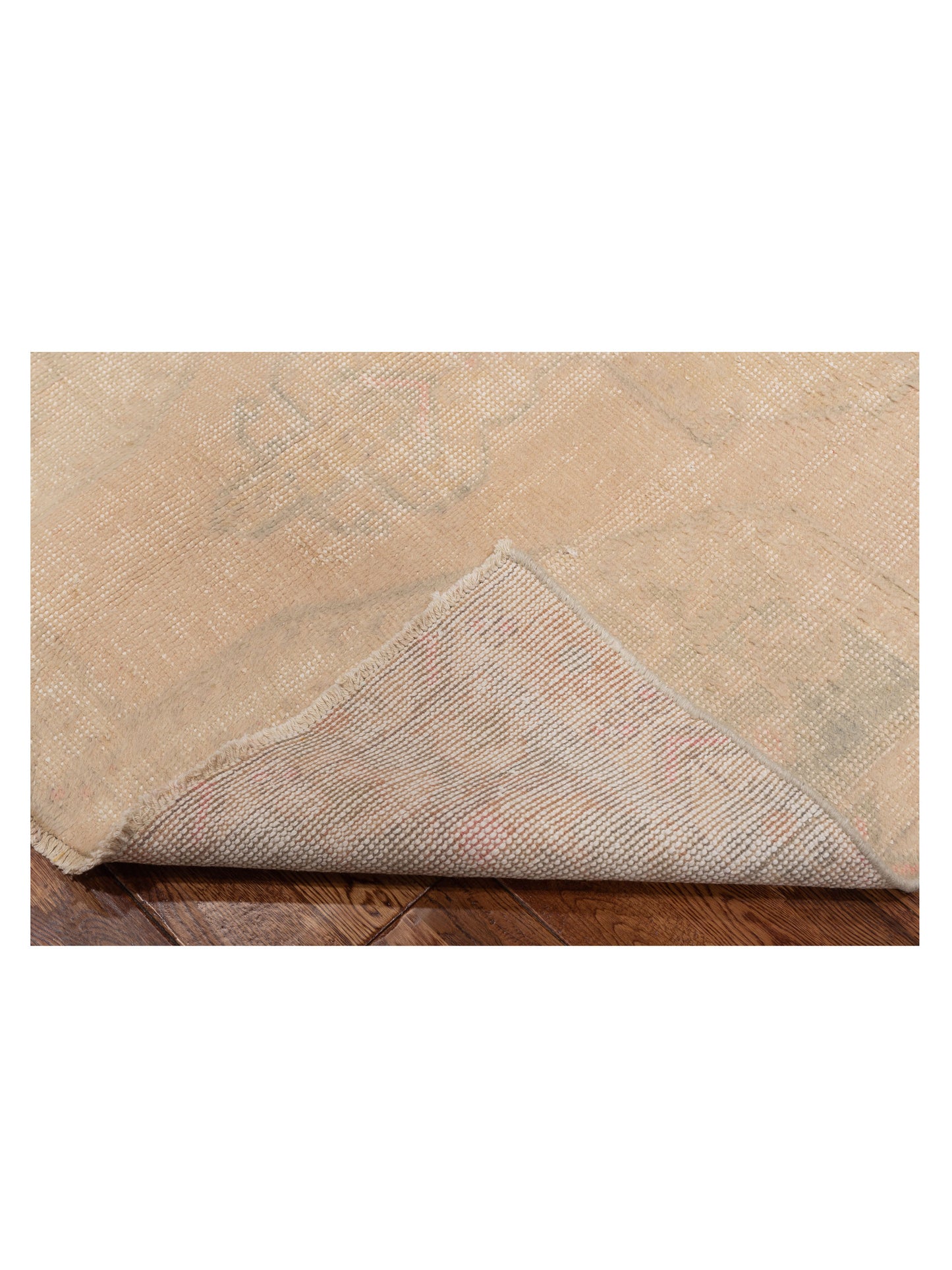 Old Anatolian 131121 Beige 4.2x7 Hand Knotted Rug