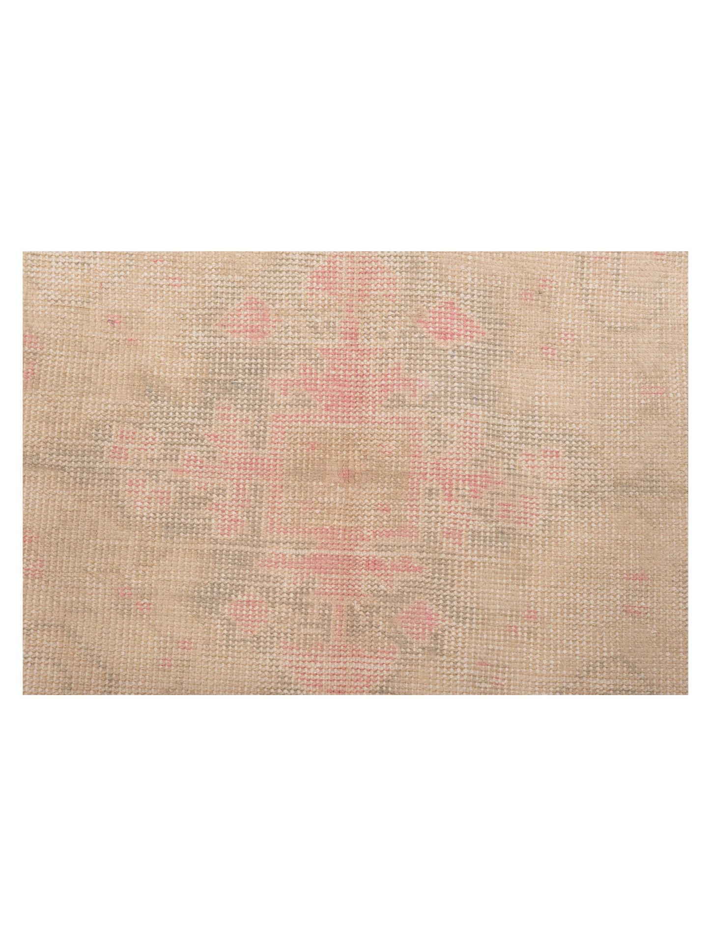 Old Anatolian 131122 Green Pink 4.2x7.2 Hand Knotted Rug