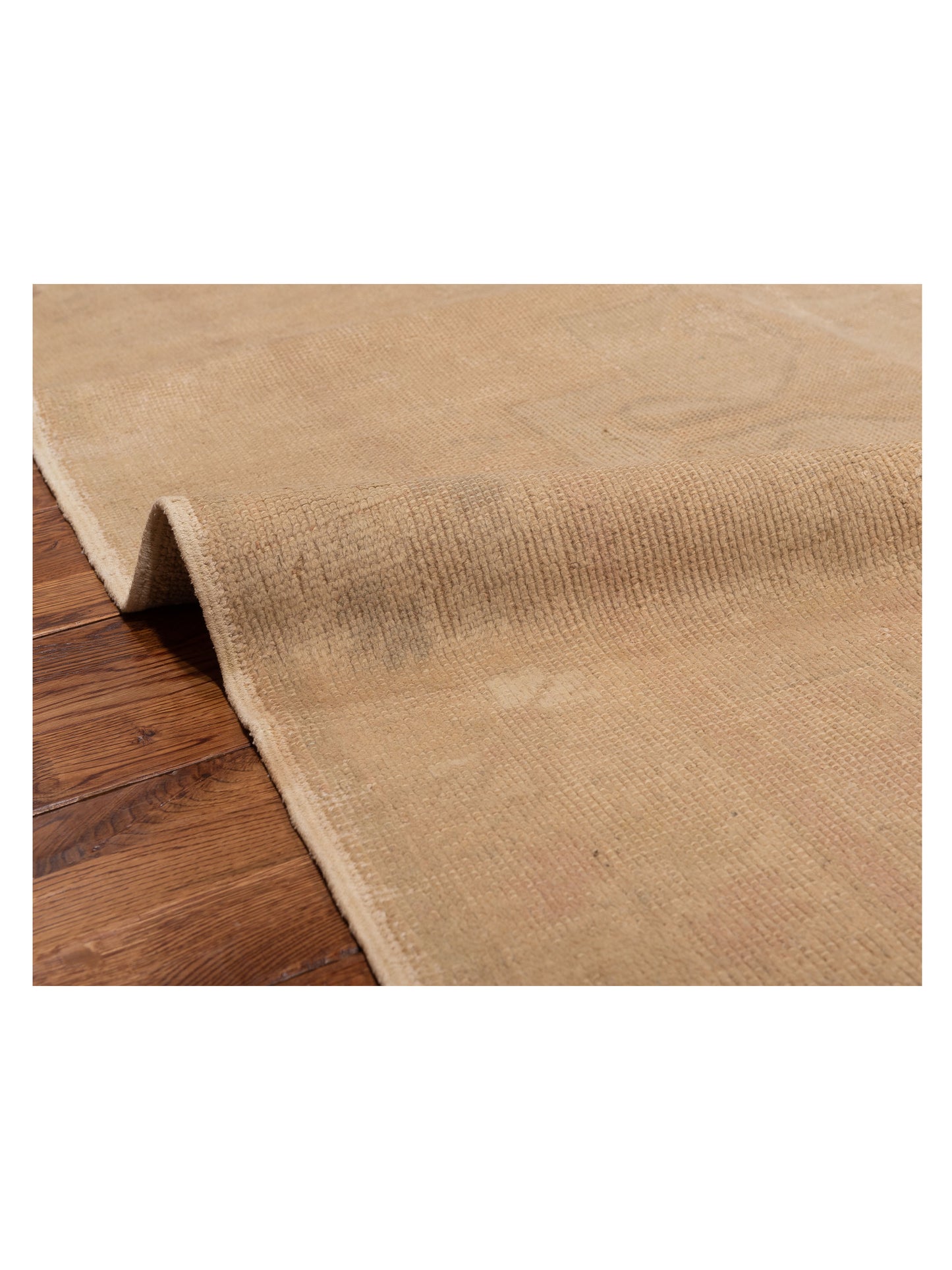 Old Anatolian 131124 Beige Green 4.9x9.5 Hand Knotted Rug