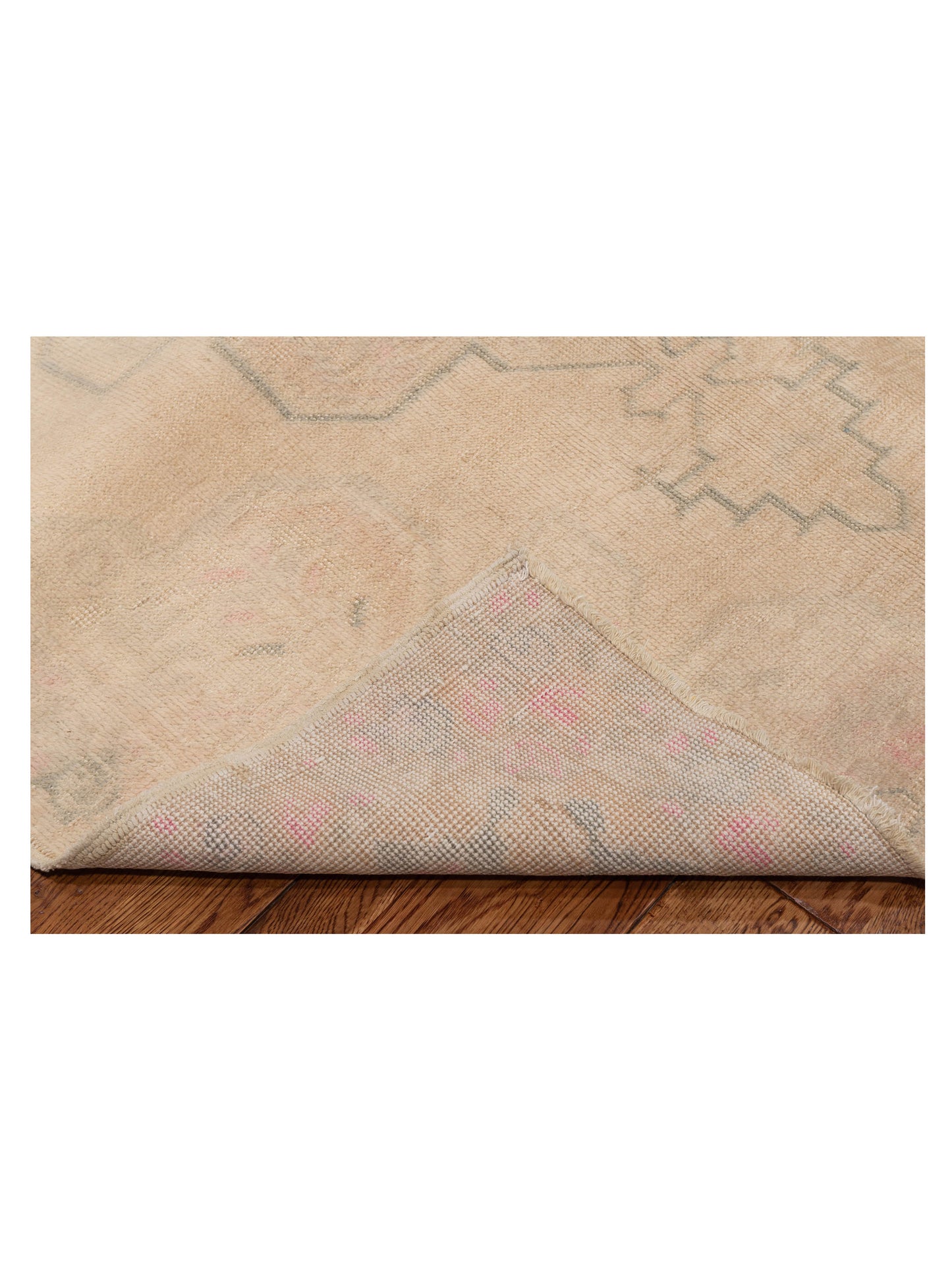 Old Anatolian 131133 Beige 4.7x7.2 Hand Knotted Rug