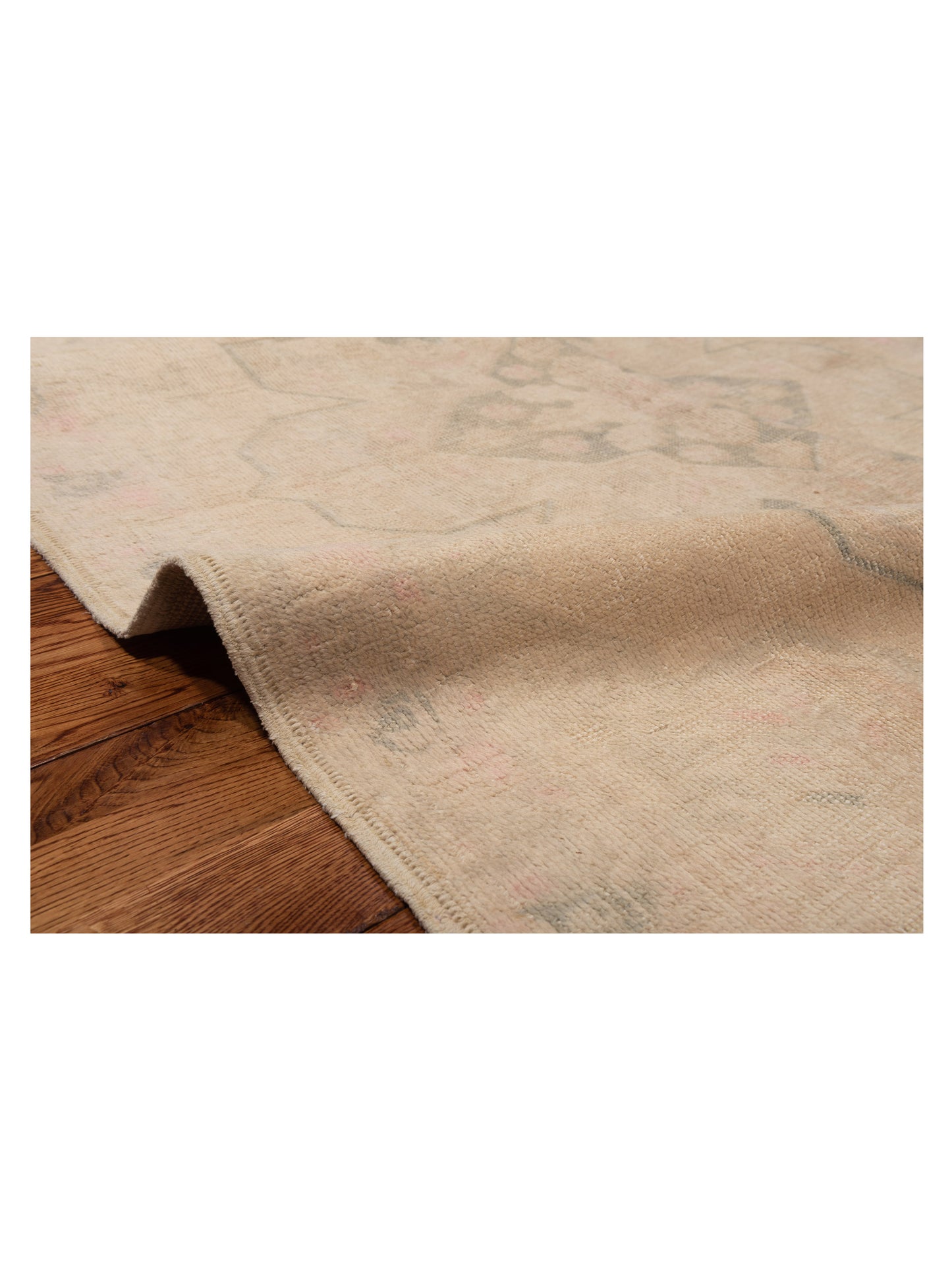 Old Anatolian 131133 Beige 4.7x7.2 Hand Knotted Rug
