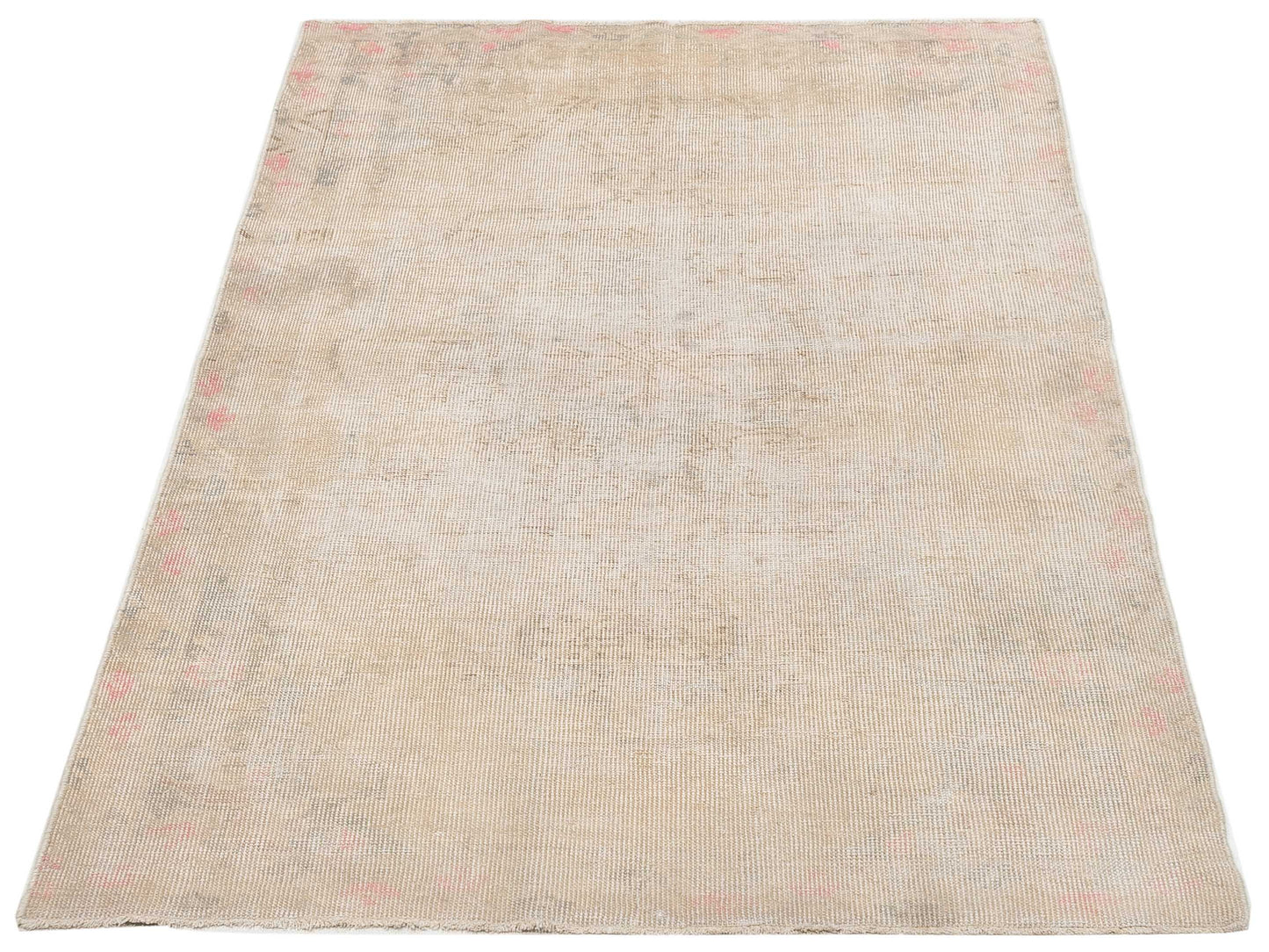 Old Anatolian 131270 Beige 4.5x7.3 Hand Knotted Rug