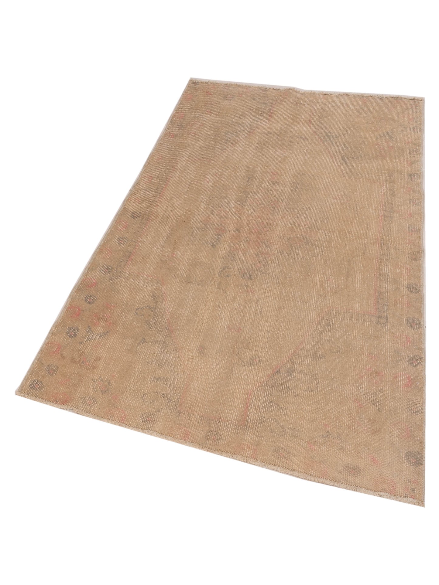 Old Anatolian 131272 Beige 4.7x7.1 Hand Knotted Rug