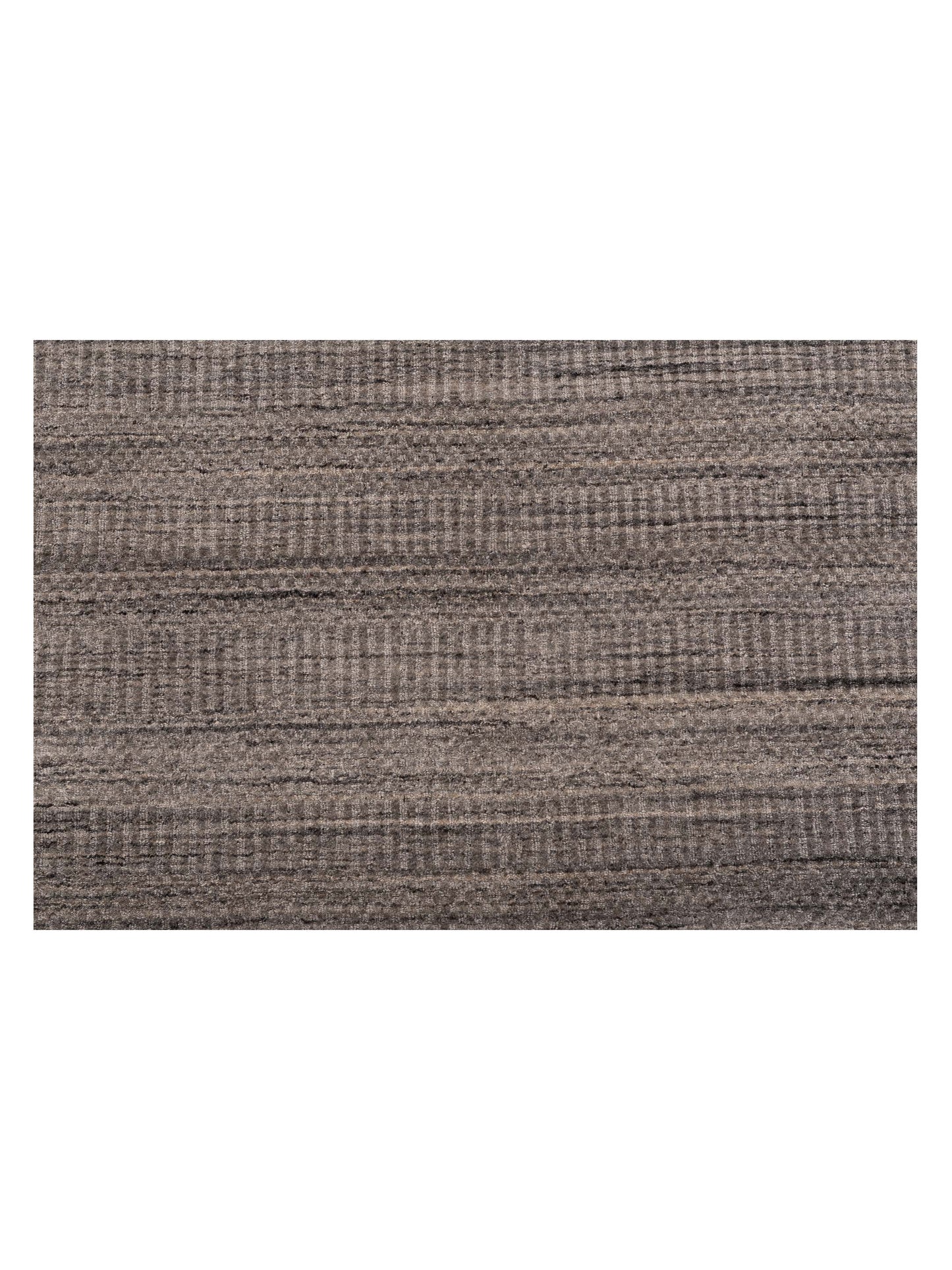 Himalayan 131716 Gray 4.1x6.2 Hand Knotted Rug