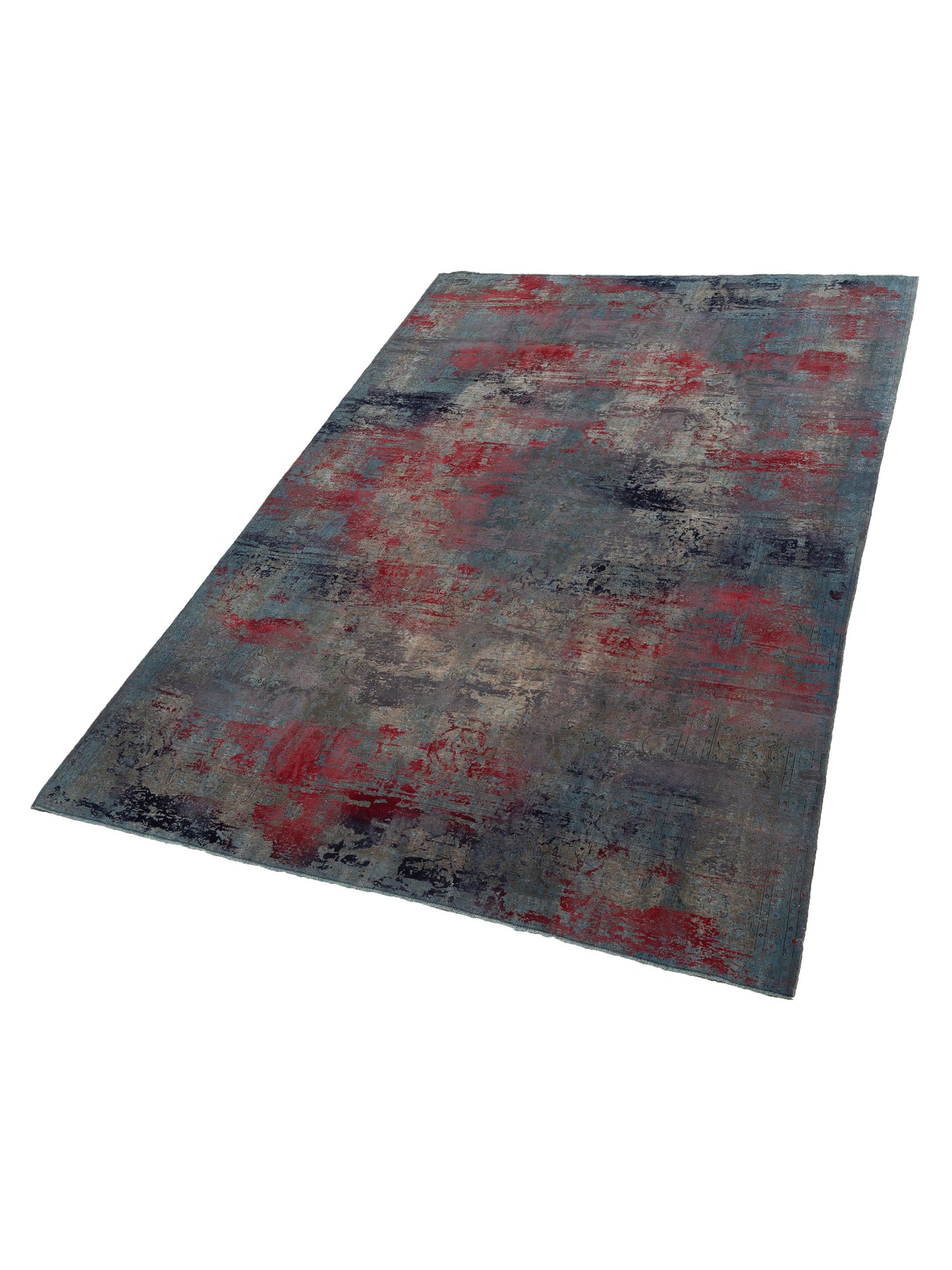 Vintage 133107 Multi 9.1x13.1 Hand Knotted Rug