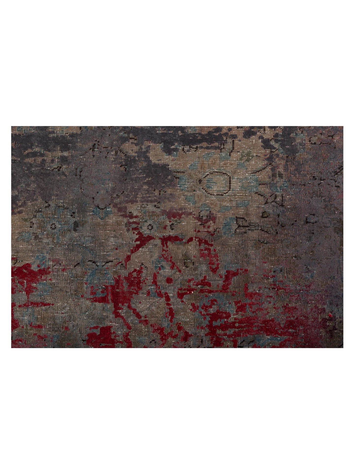 Vintage 133107 Multi 9.1x13.1 Hand Knotted Rug