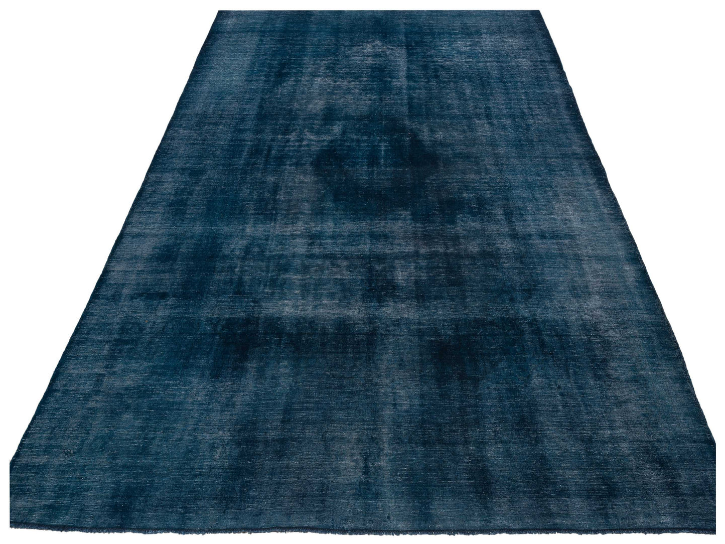 Vintage 133117 Indigo 9.6x13.2 Hand Knotted Rug