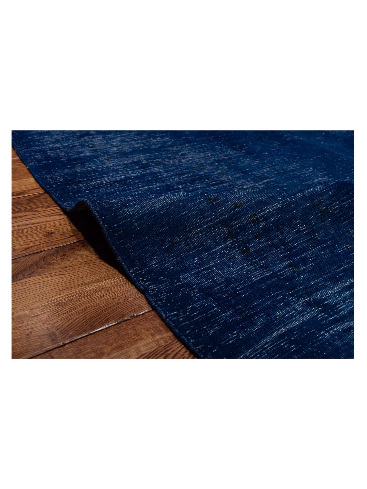 Vintage 133127 Dark Blue 9.9x12.11 Hand Knotted Rug