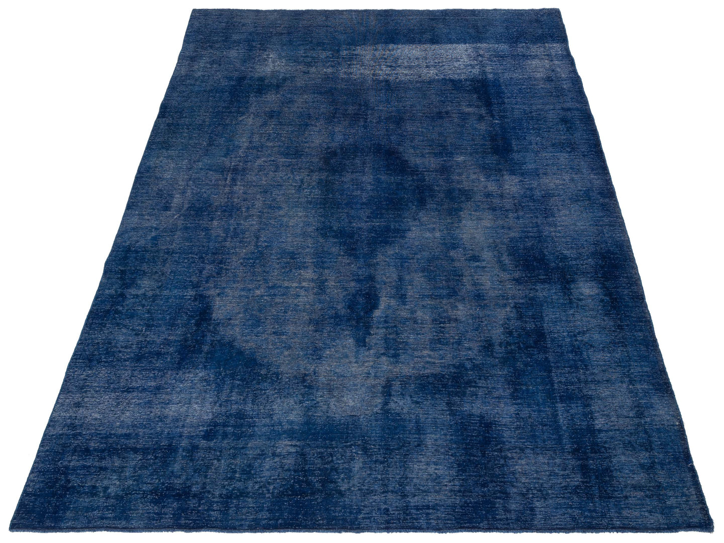 Vintage 133129 Indigo 9.5x12.3 Hand Knotted Rug