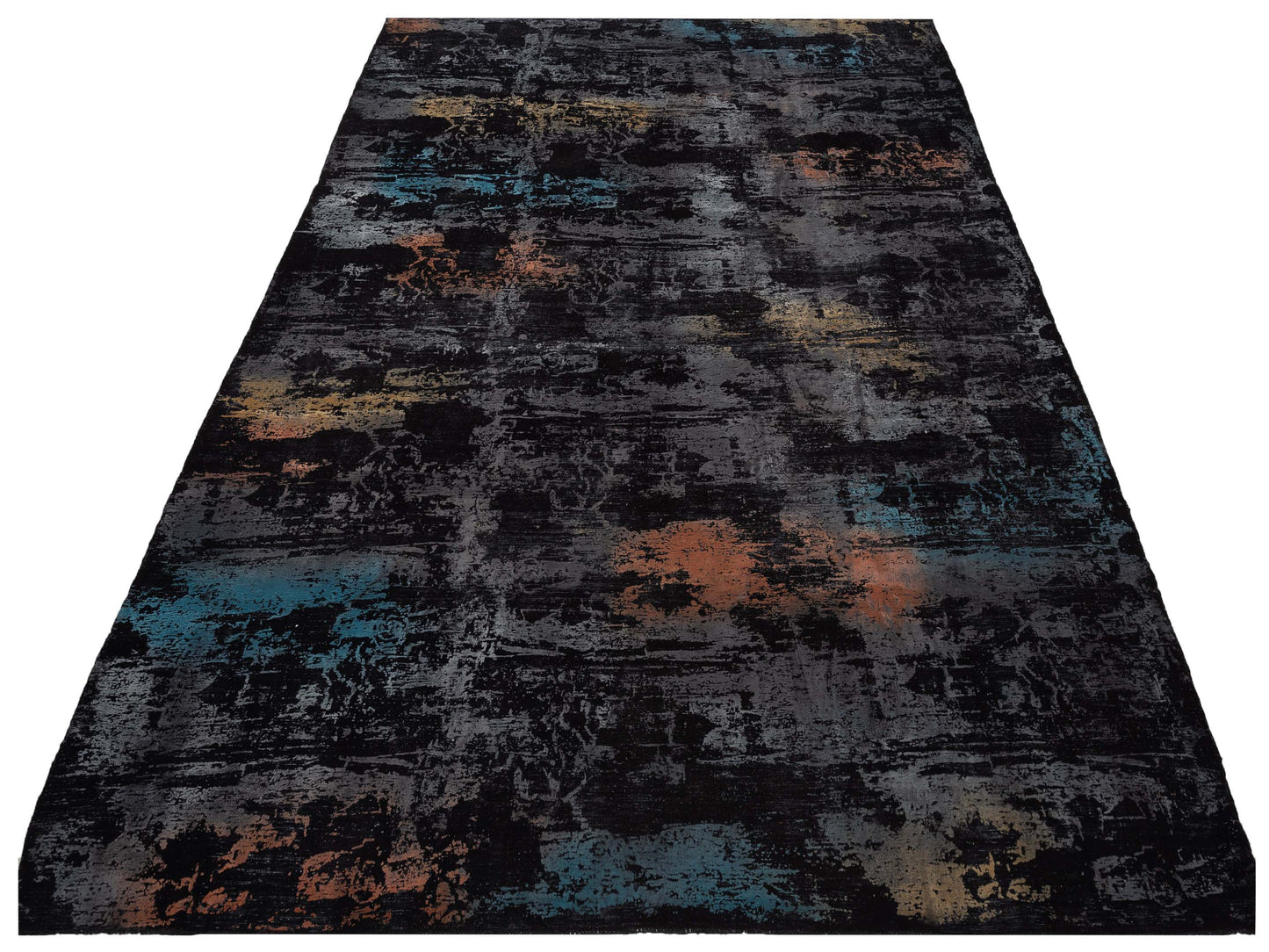 Vintage 133130 Multi 9.6x13 Hand Knotted Rug